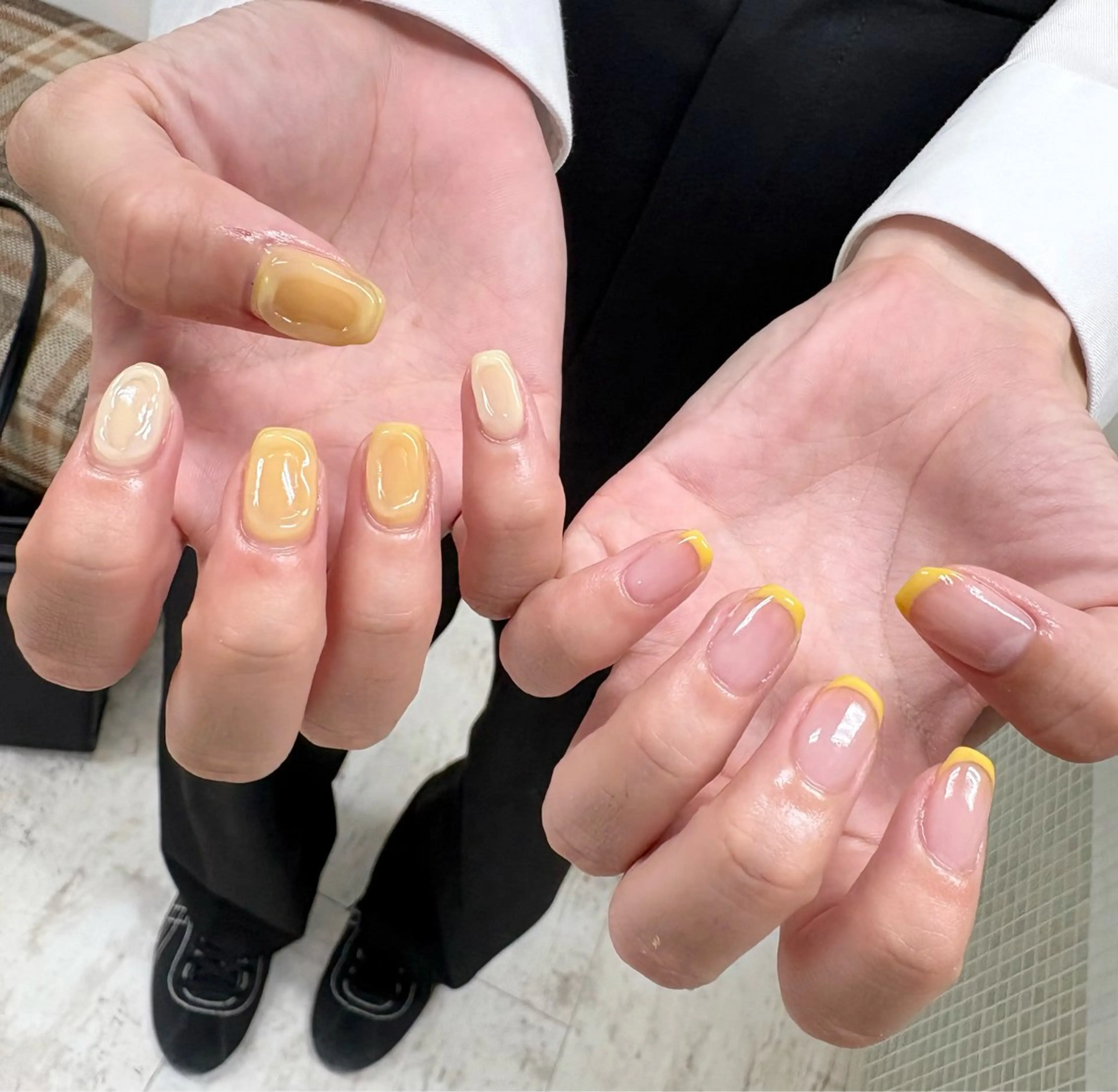 ネイル 持ち込み 吉田 里菜のネイルデザイン