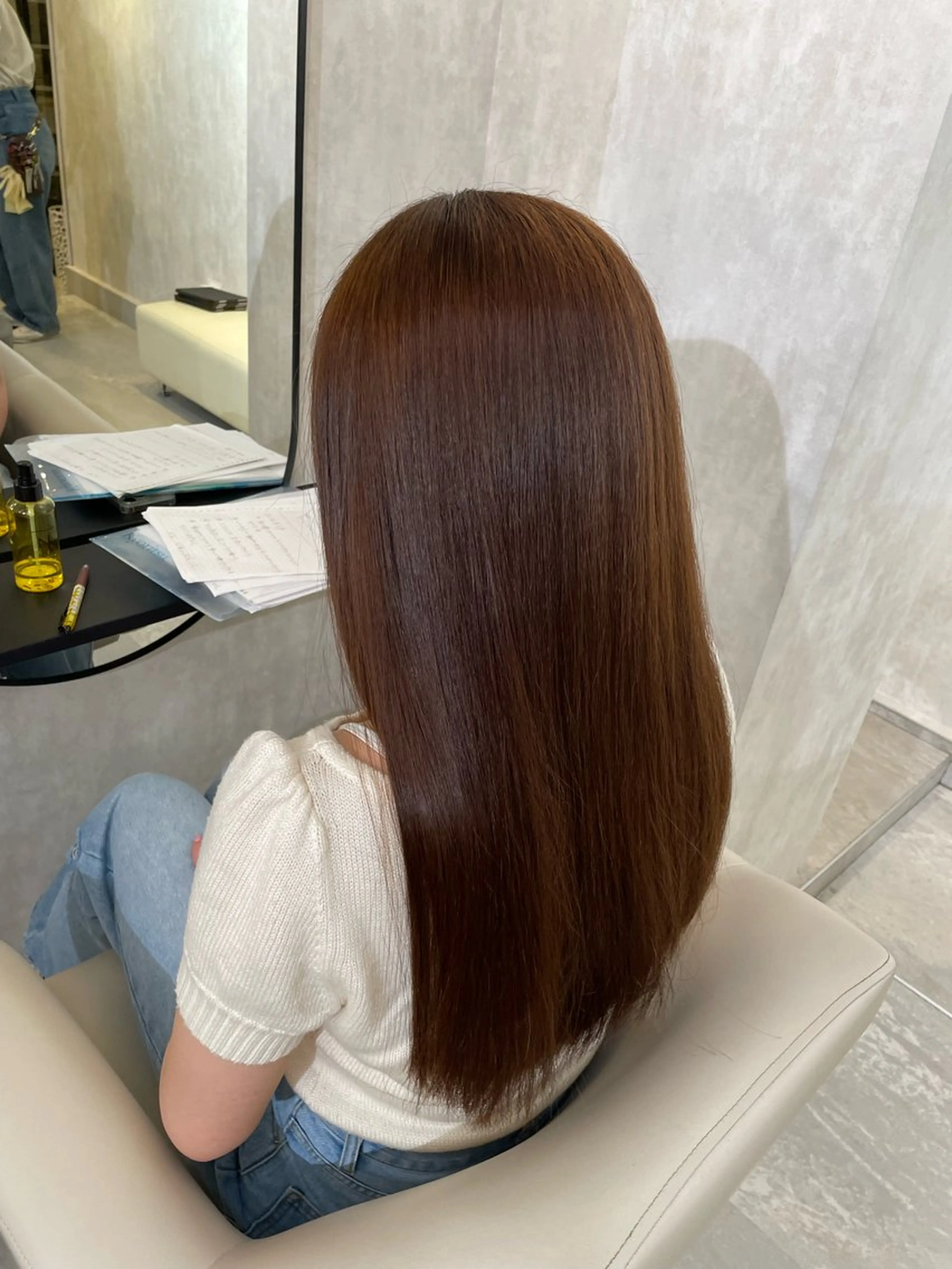 ロング 飯田 実歩(じっぽ)のヘアスタイル