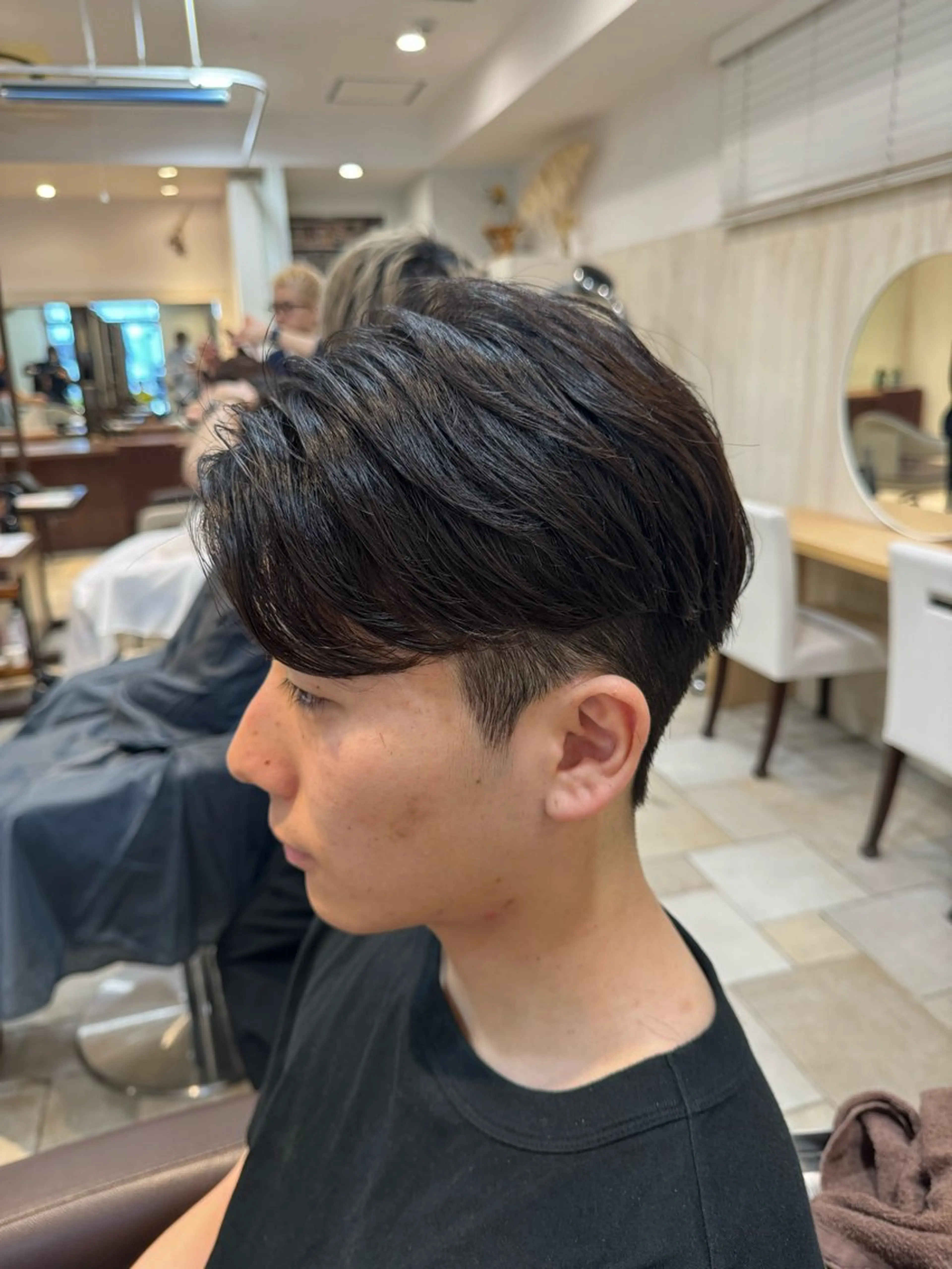 ショート パーマ メンズ パーマ／縮毛矯正/ 店長 ・村田伊吹のヘアスタイル