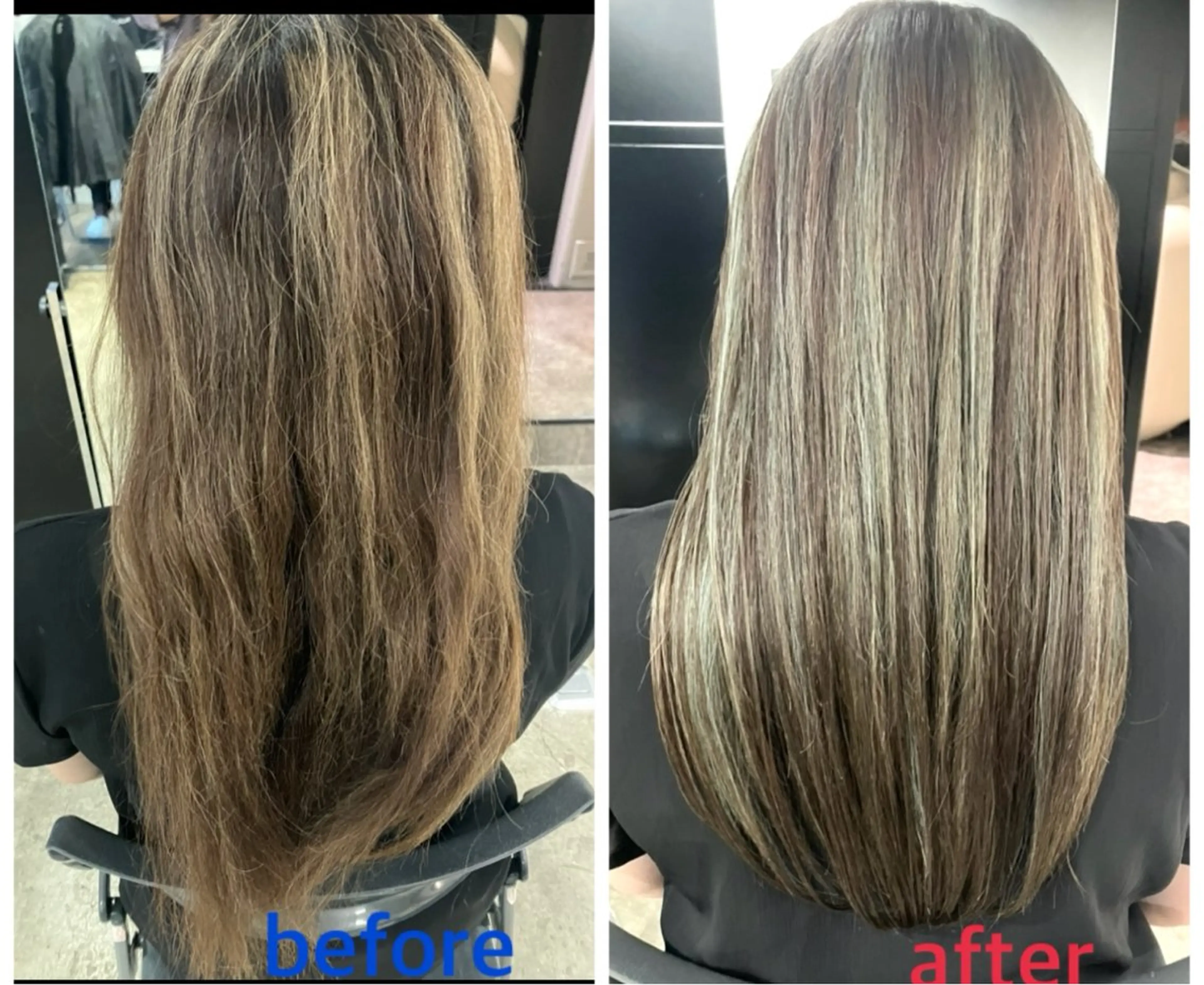 ロング ハイライト ウルフ・ハイレイヤー 🌟ナカノ・ユウヤのヘアスタイル