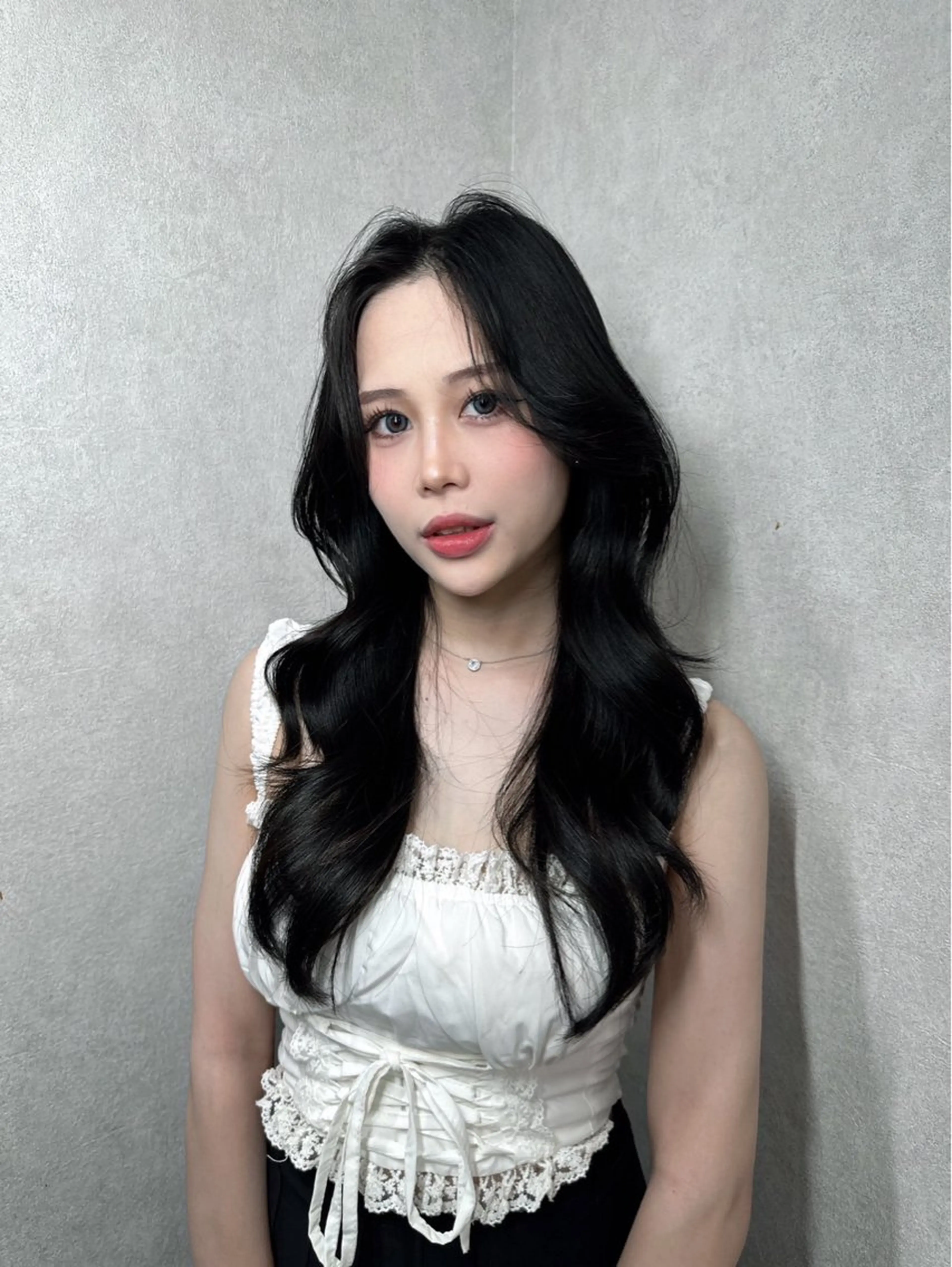 ロング カラー カット ヘアカラー トリートメント ワンホン/エクステ ケラチン/Kaitoのヘアスタイル