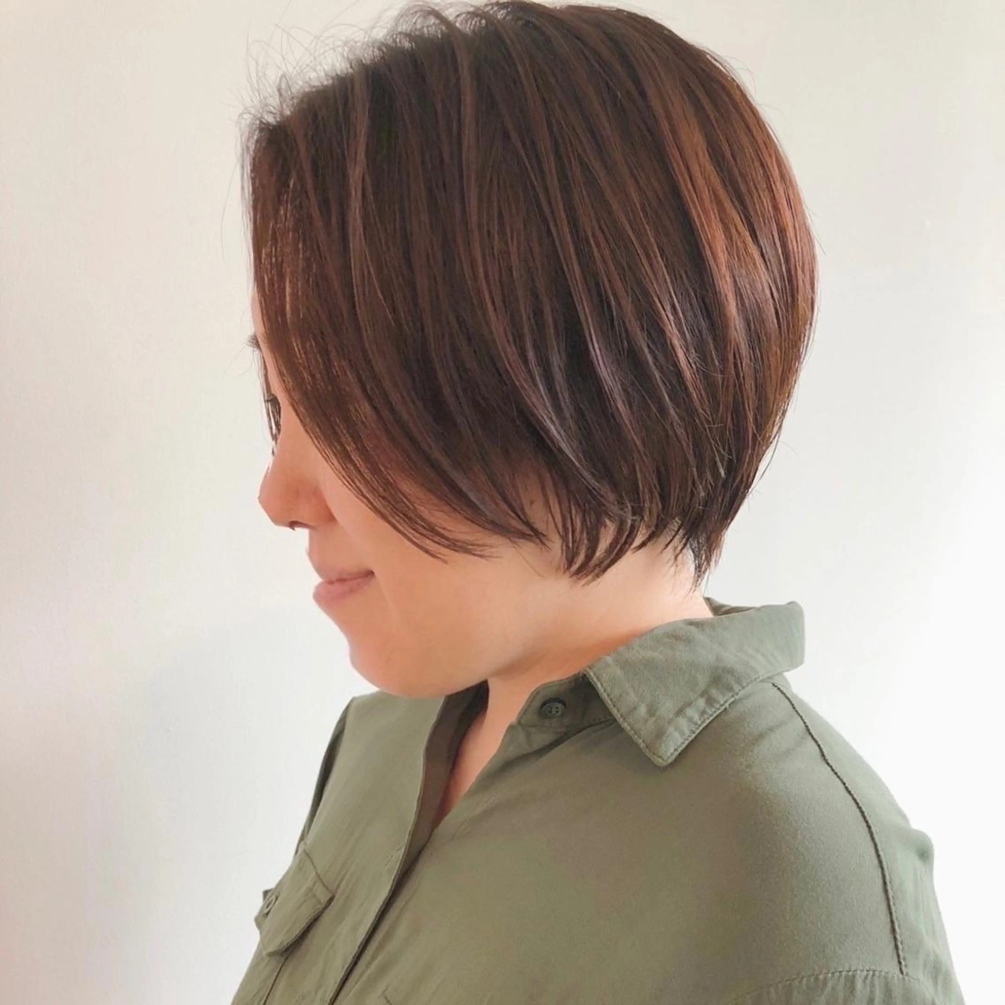 ショート カラー ショートボブ ボブ ショートヘア カット ヘアカラー トリートメント 角田 翔太郎のヘアスタイル