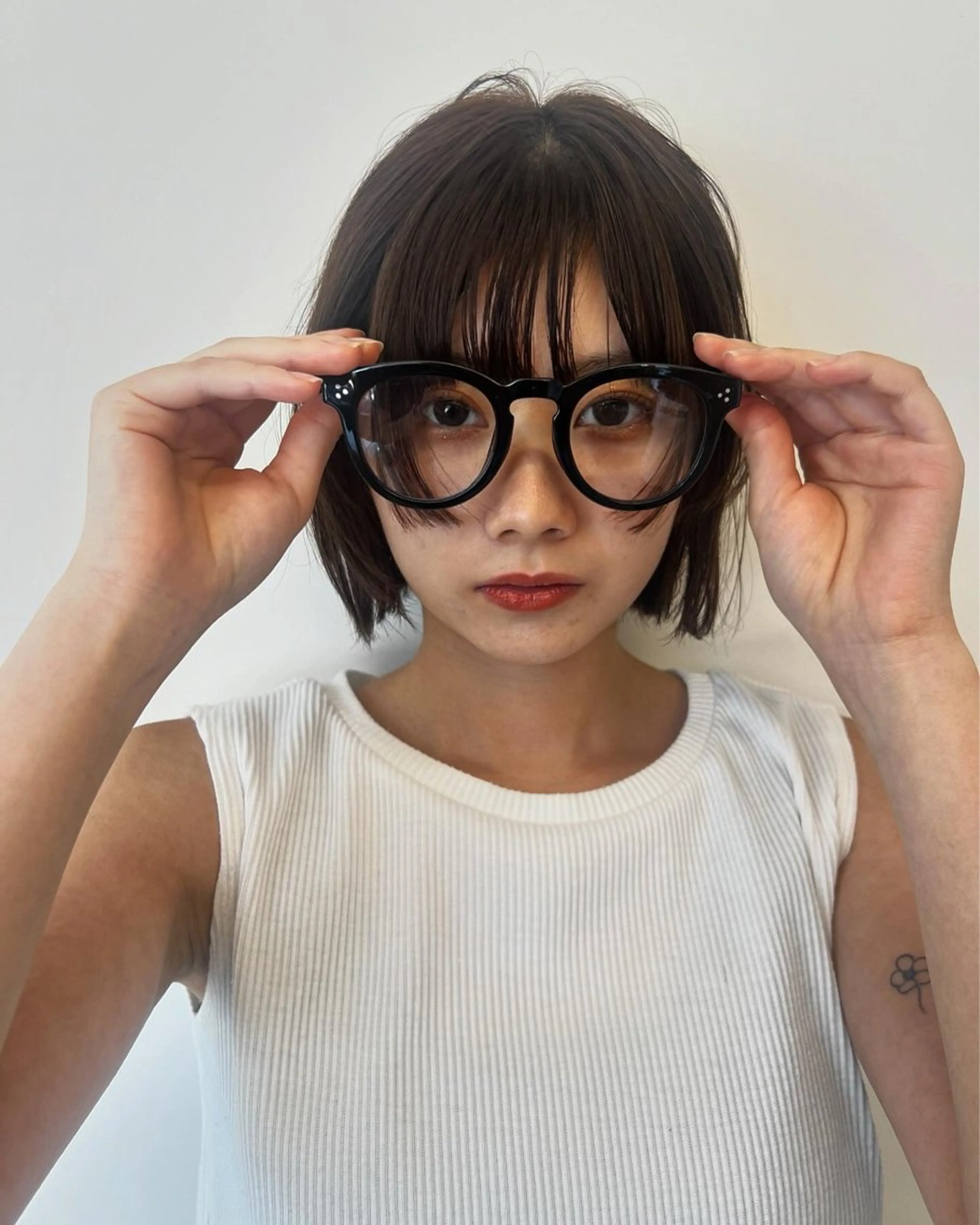 ショート カット Ore🫧タナカマヤ /柔らかい質感カラーのヘアスタイル