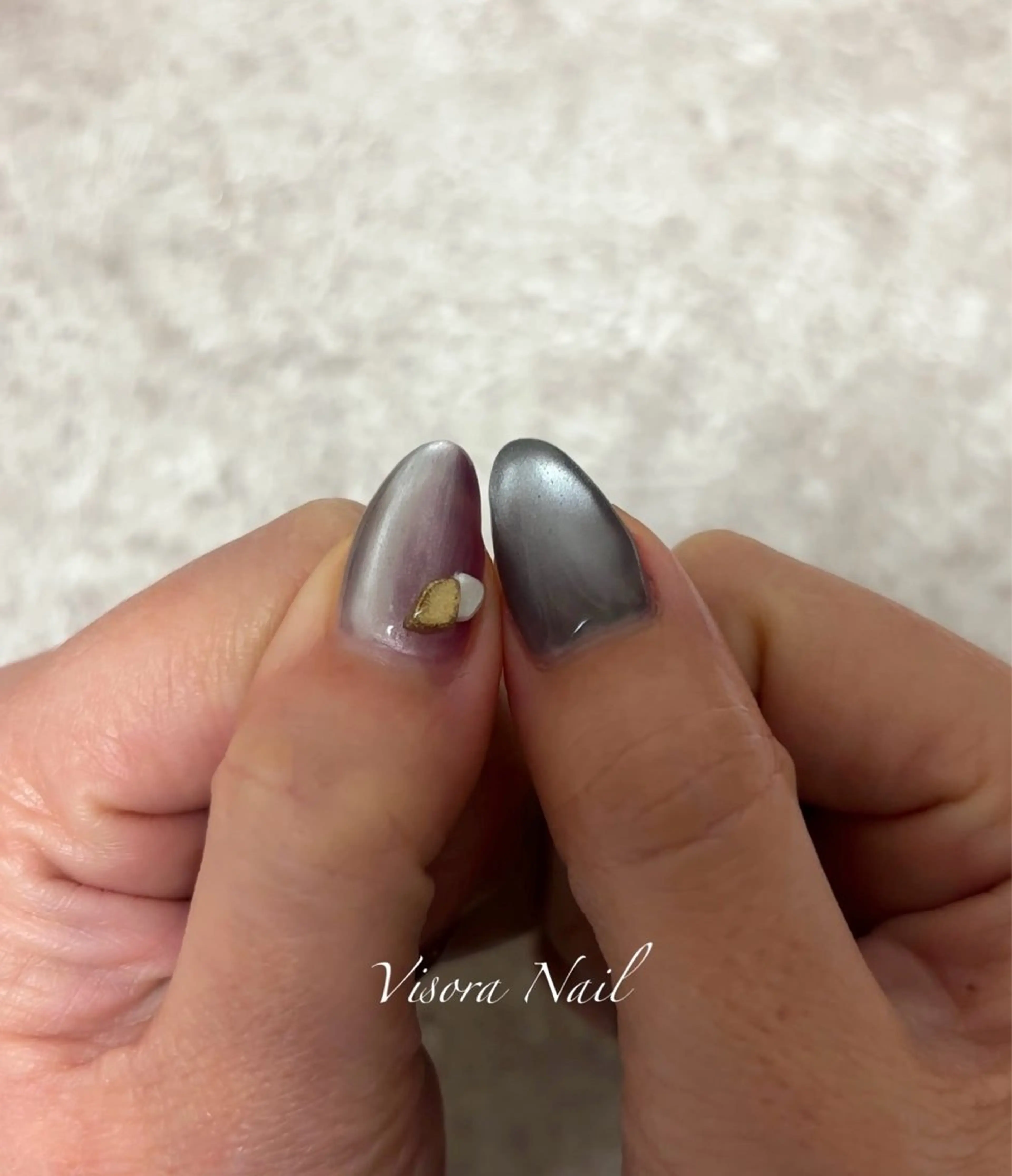 ネイル マグネットネイル ハンドネイル 美SORA ～ｳﾞｨｿﾗ～のネイルデザイン