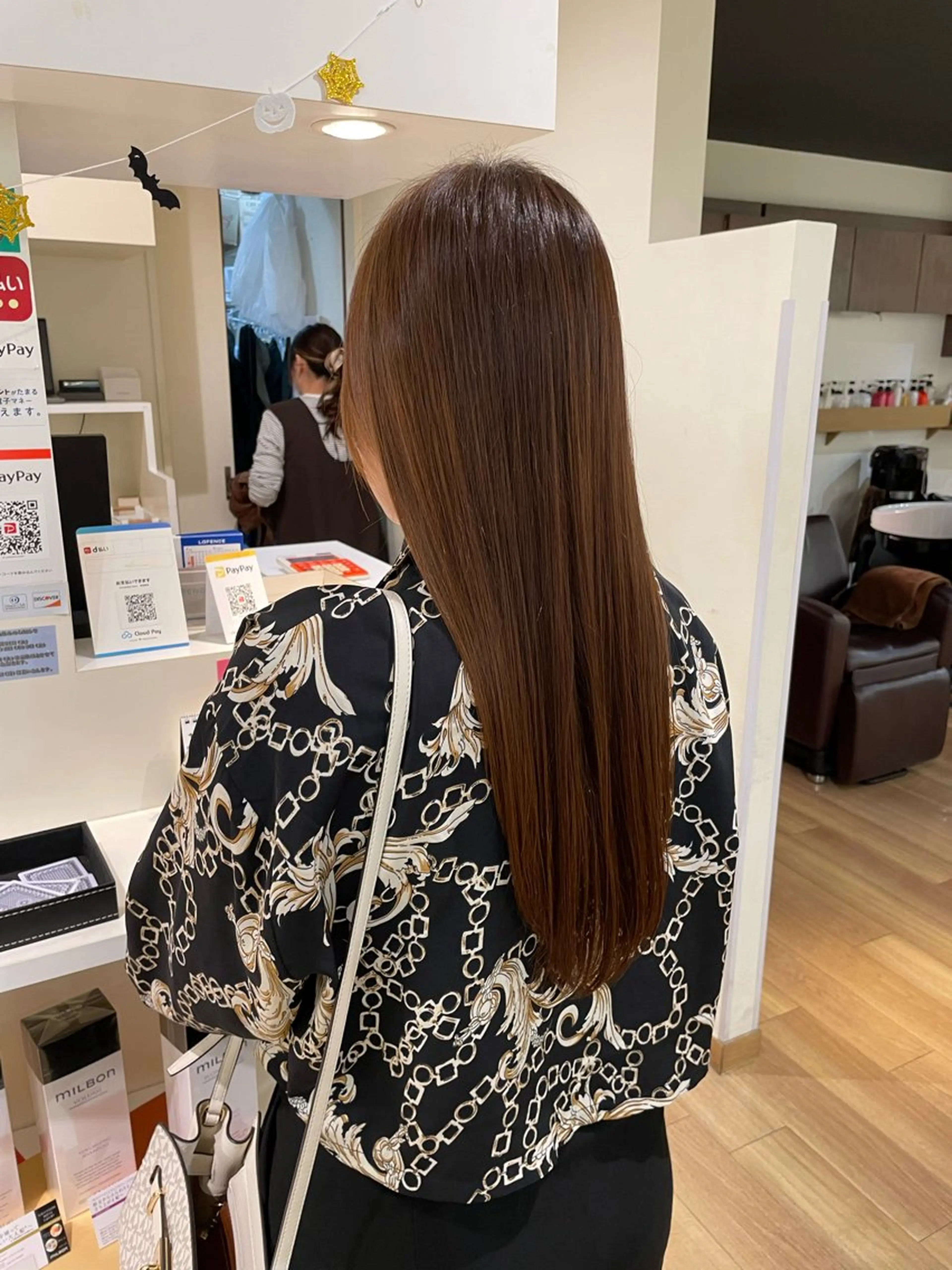 ロング カラー カット 縮毛矯正 トリートメント 韓国レイヤー🎀/ 顔周り特化🎀/豊田のヘアスタイル