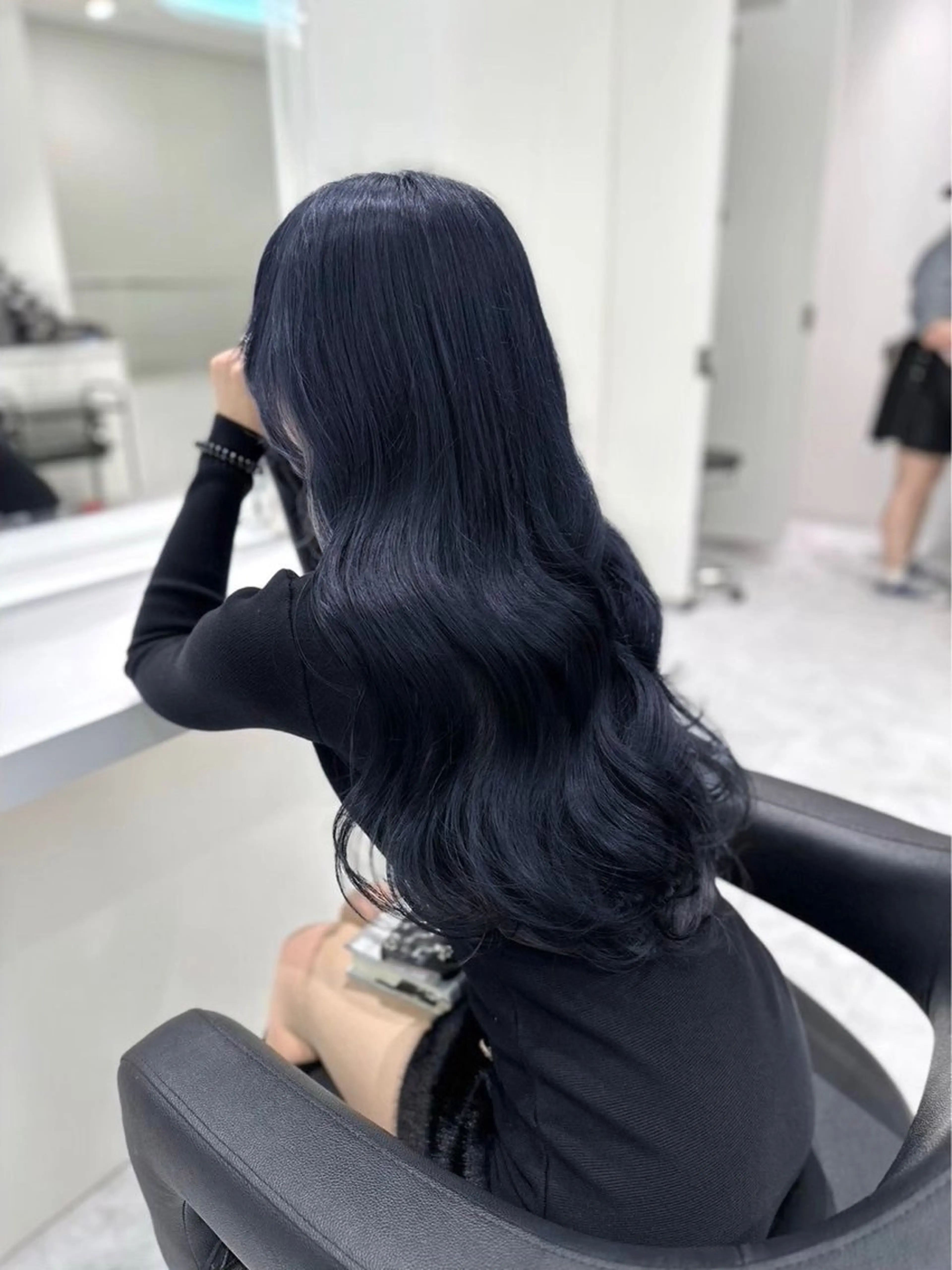 ロング カラー ヘアアレンジ 透明感カラー 髪質改善 トリートメント 艶髪/韓国レイヤー 🤍Houtoのヘアスタイル