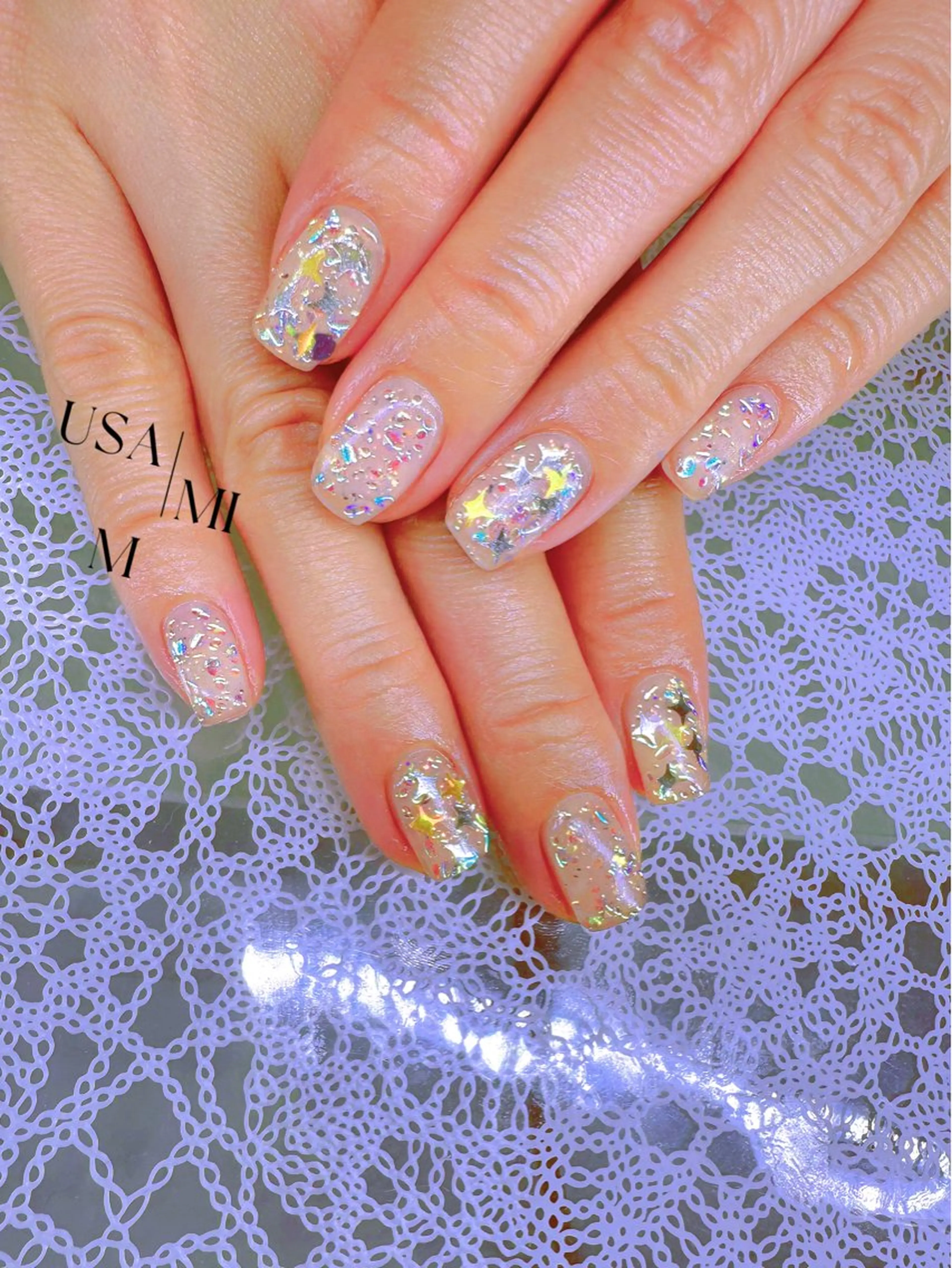 ネイル ハンドネイル USAMiMi 🐰💕のネイルデザイン