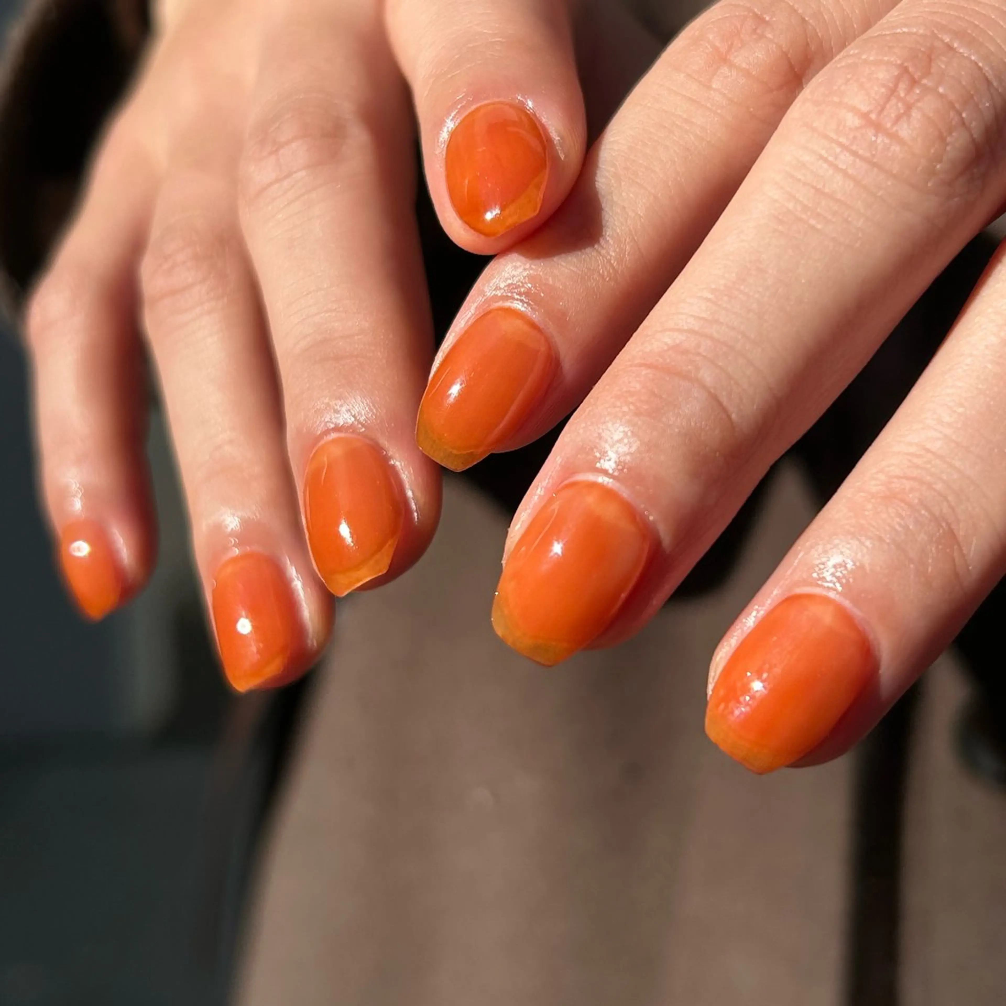 ネイル ワンカラーネイル Yumi シンプルネイルのネイルデザイン