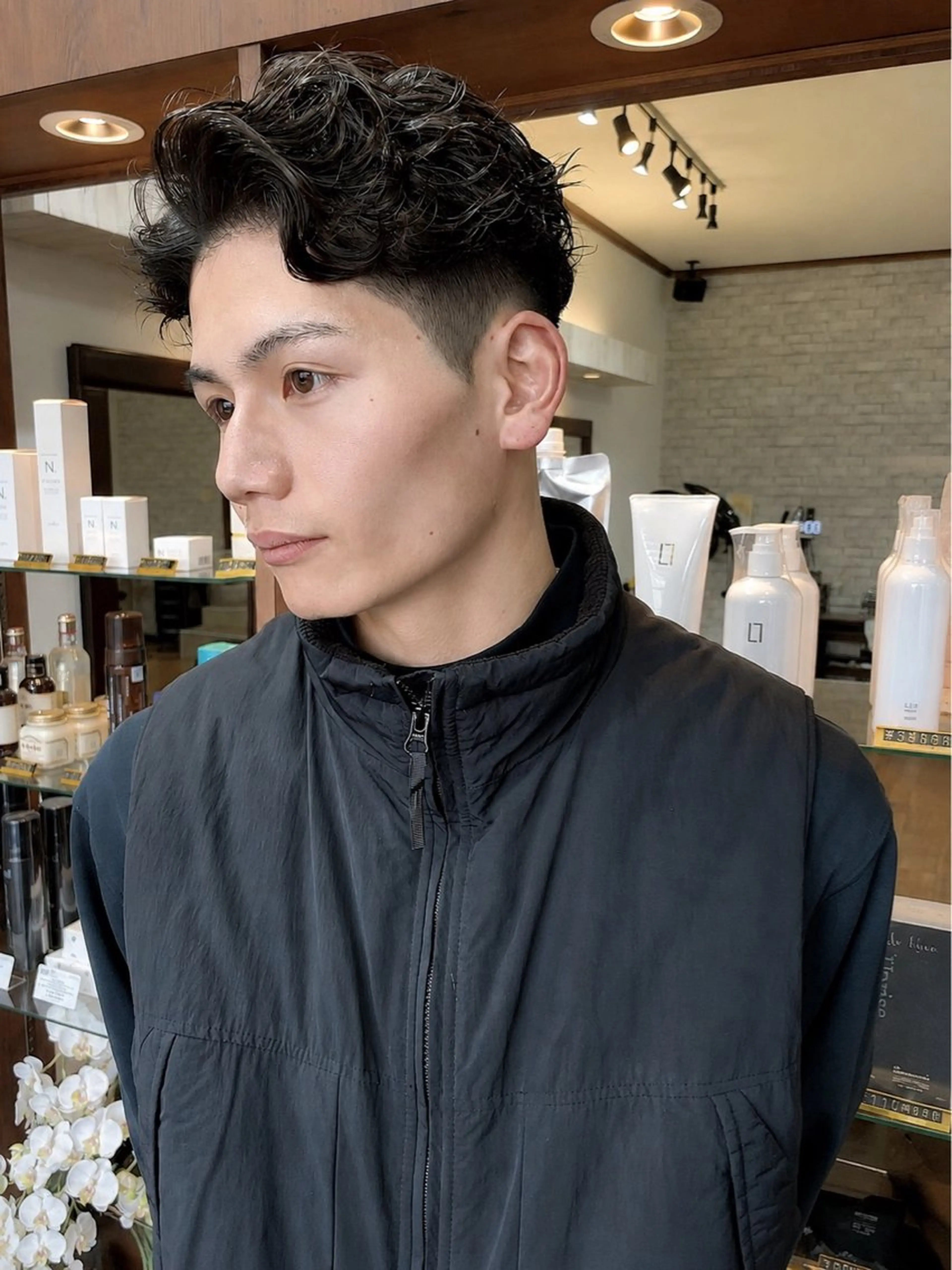 パーマ メンズ kohei 【期間限定募集】のヘアスタイル