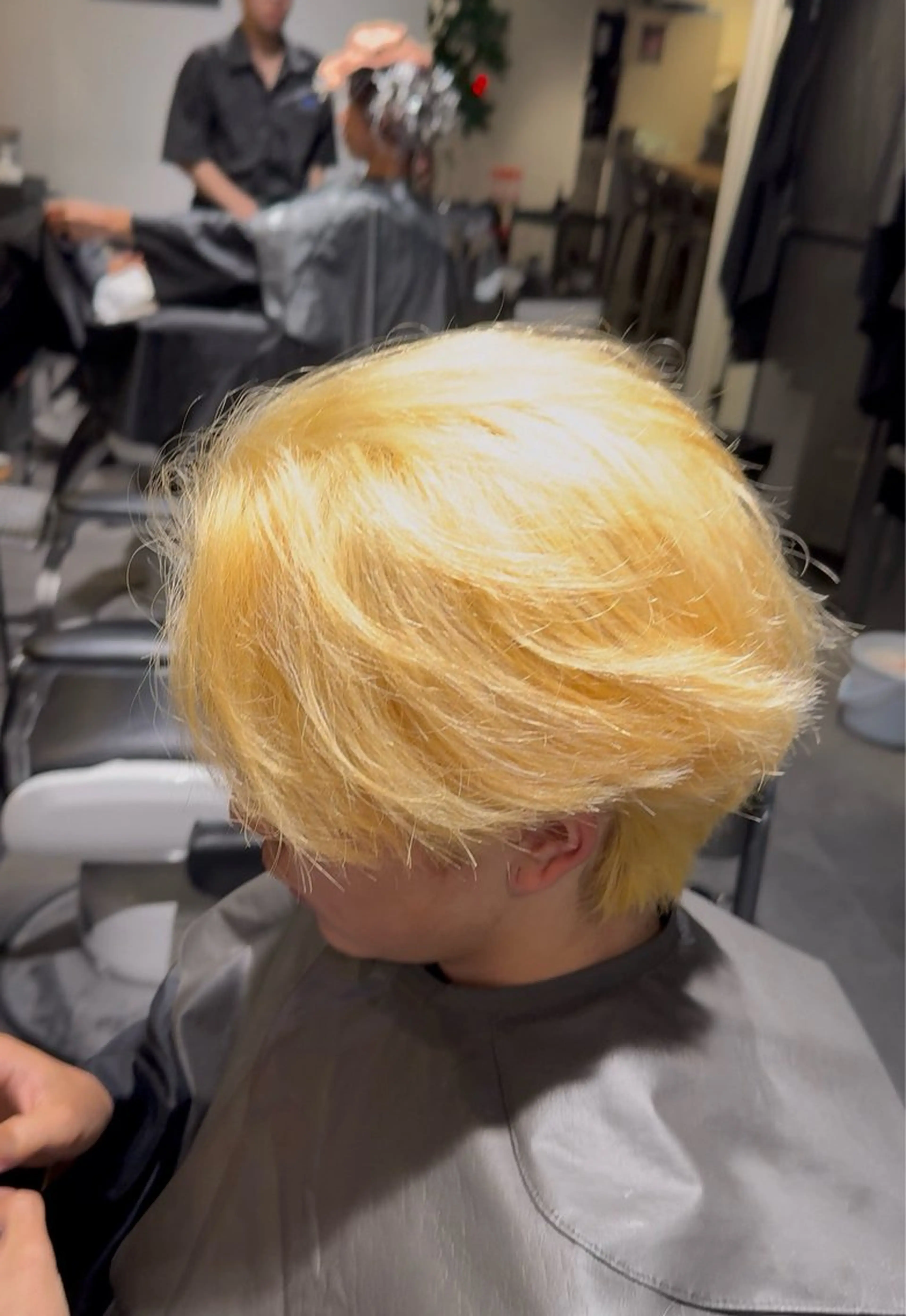 カラー 細野 拓也のヘアスタイル