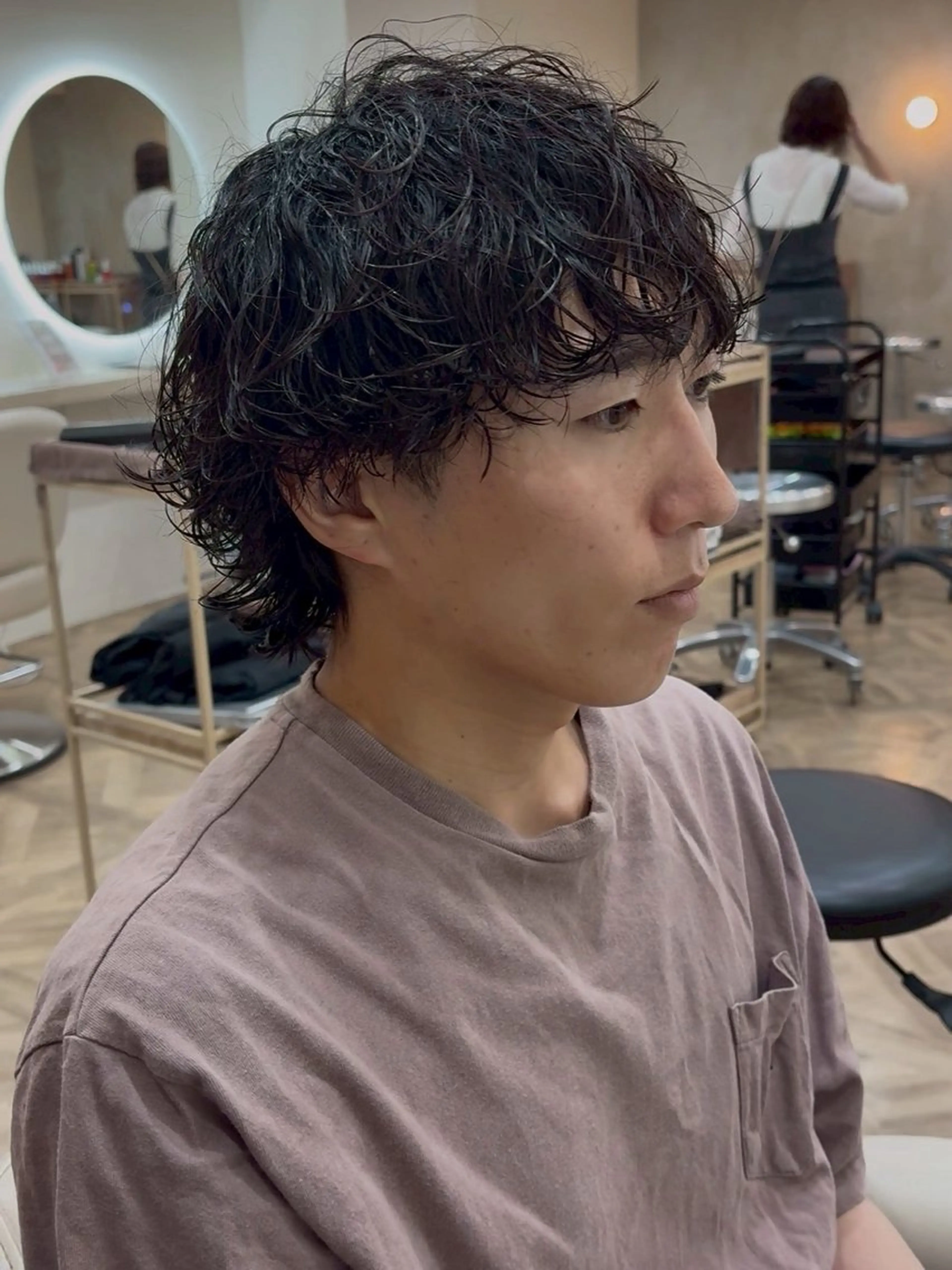 パーマ メンズ カット パーマ メンズパーマ/長岡 坂口祥貴/店長のヘアスタイル