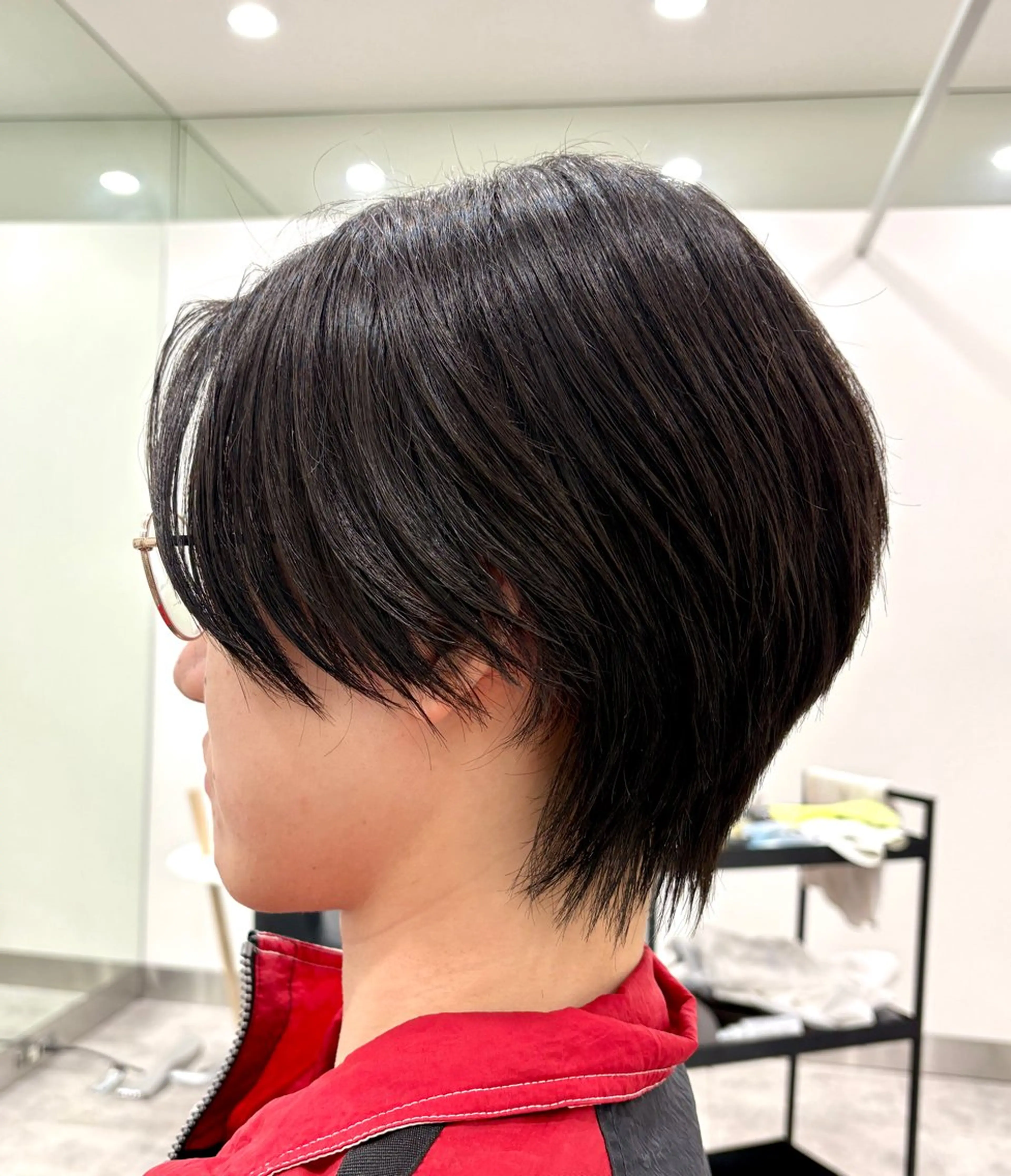 ショート カラー ヘアアレンジ ブリーチ ケアブリーチ ボブ 韓国風ヘア レイヤーカット 💝似合わせカット& カラーＵｒｕｎａ💝のヘアスタイル