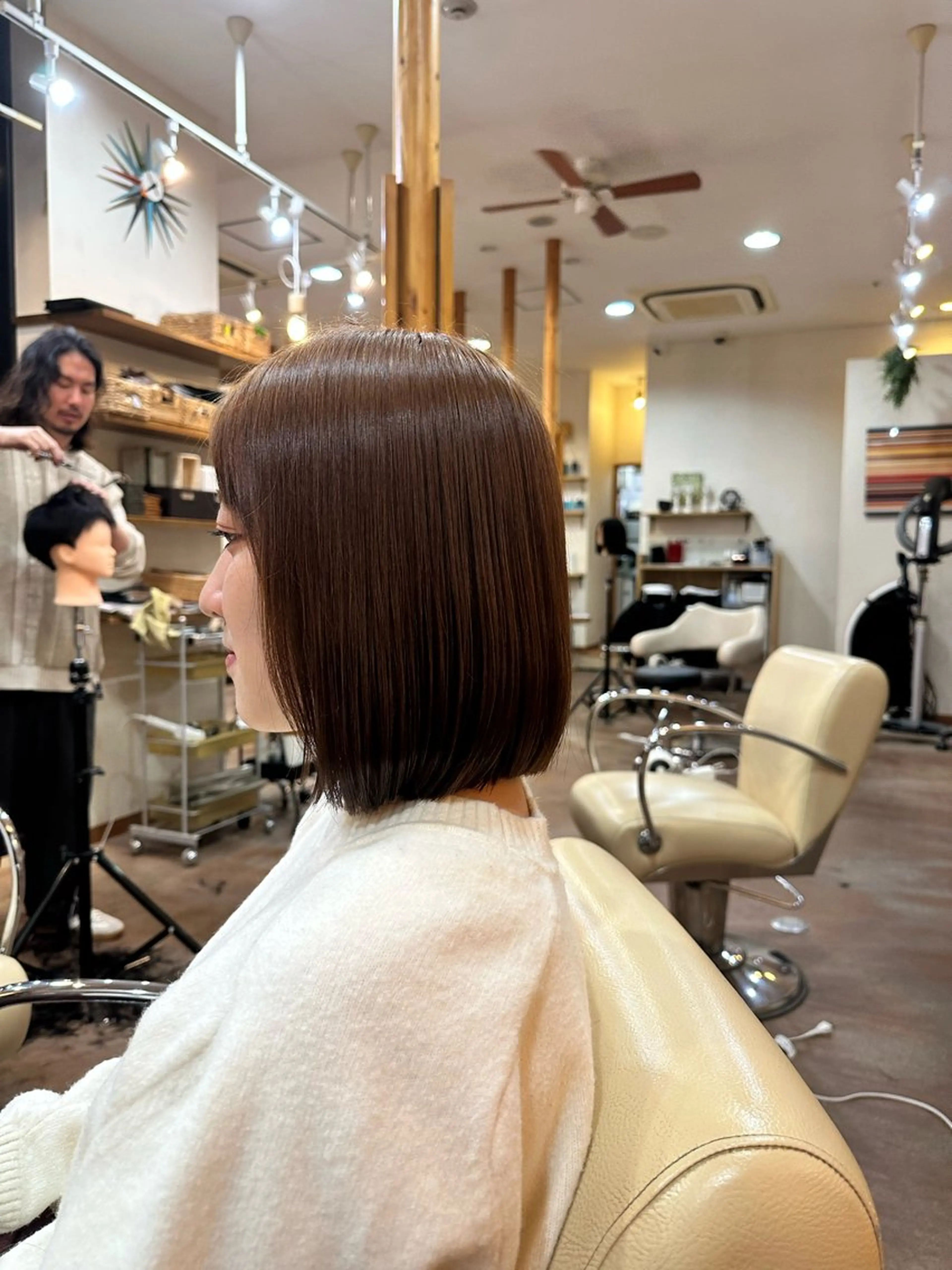 ミディアム カラー Lit.自由が丘（SENJYU自由が丘）所属・【髪質改善/美髪】 ⭐️川嶋 陸央⭐️のヘアスタイル