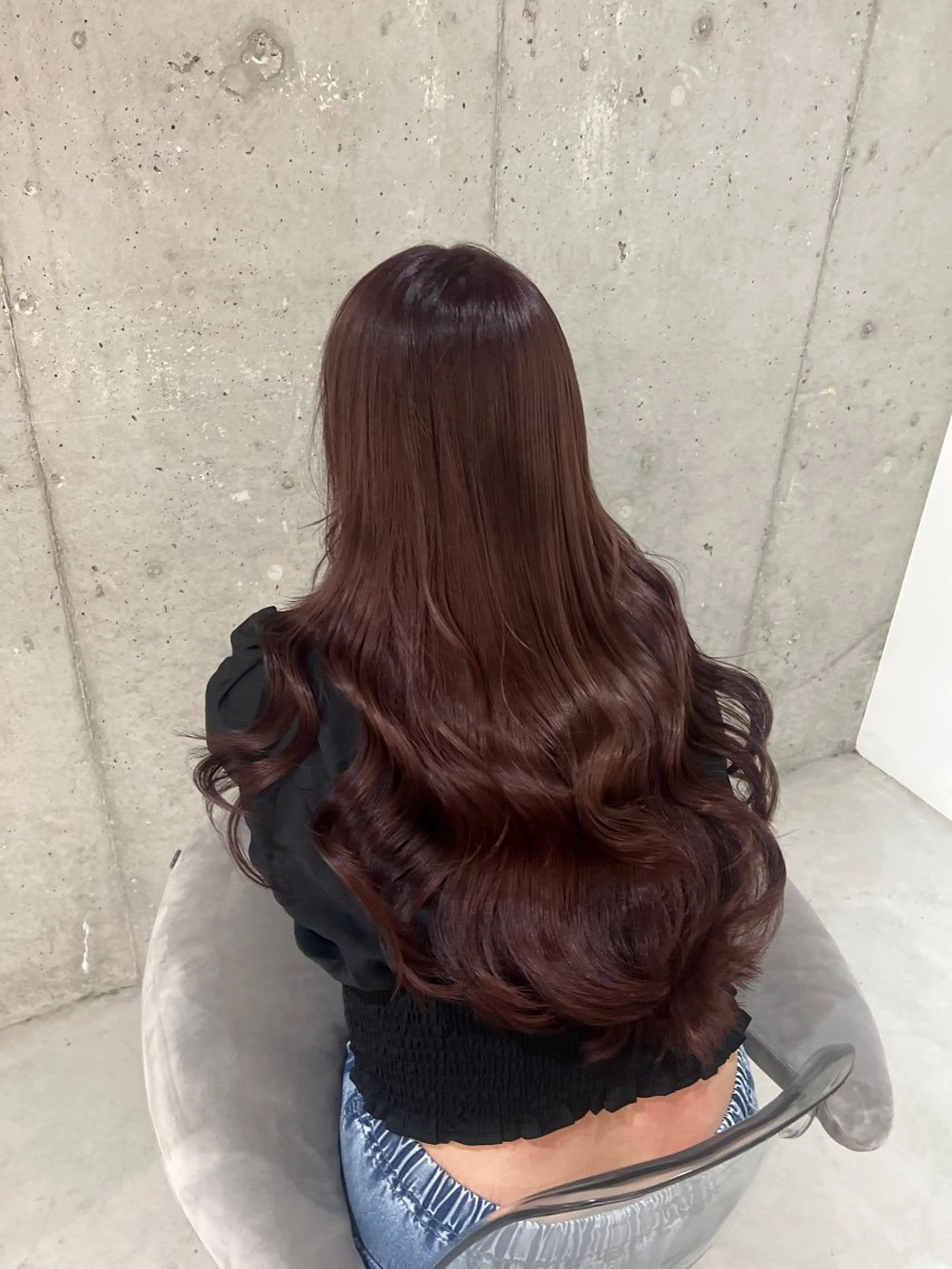 ロング カラー ブリーチ 透明感カラー ハイトーンカラー ブリーチなしカラー 髪質改善 カット ヘアカラー トリートメント 頓所 大昂のヘアスタイル