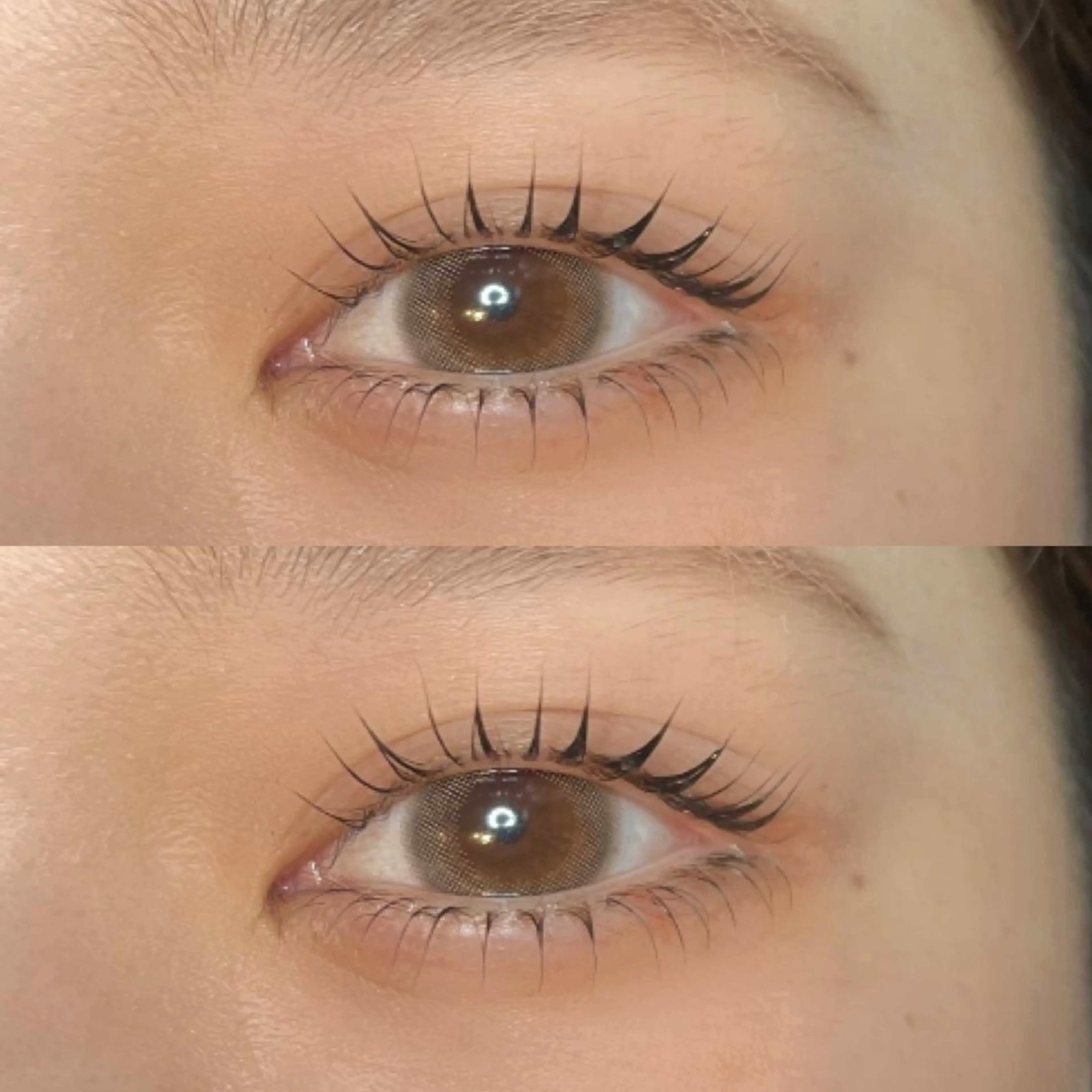 マツエク・マツパ 下まつげエクステ 一重×まつ毛パーマ moka ✴︎のマツエク・マツパデザイン