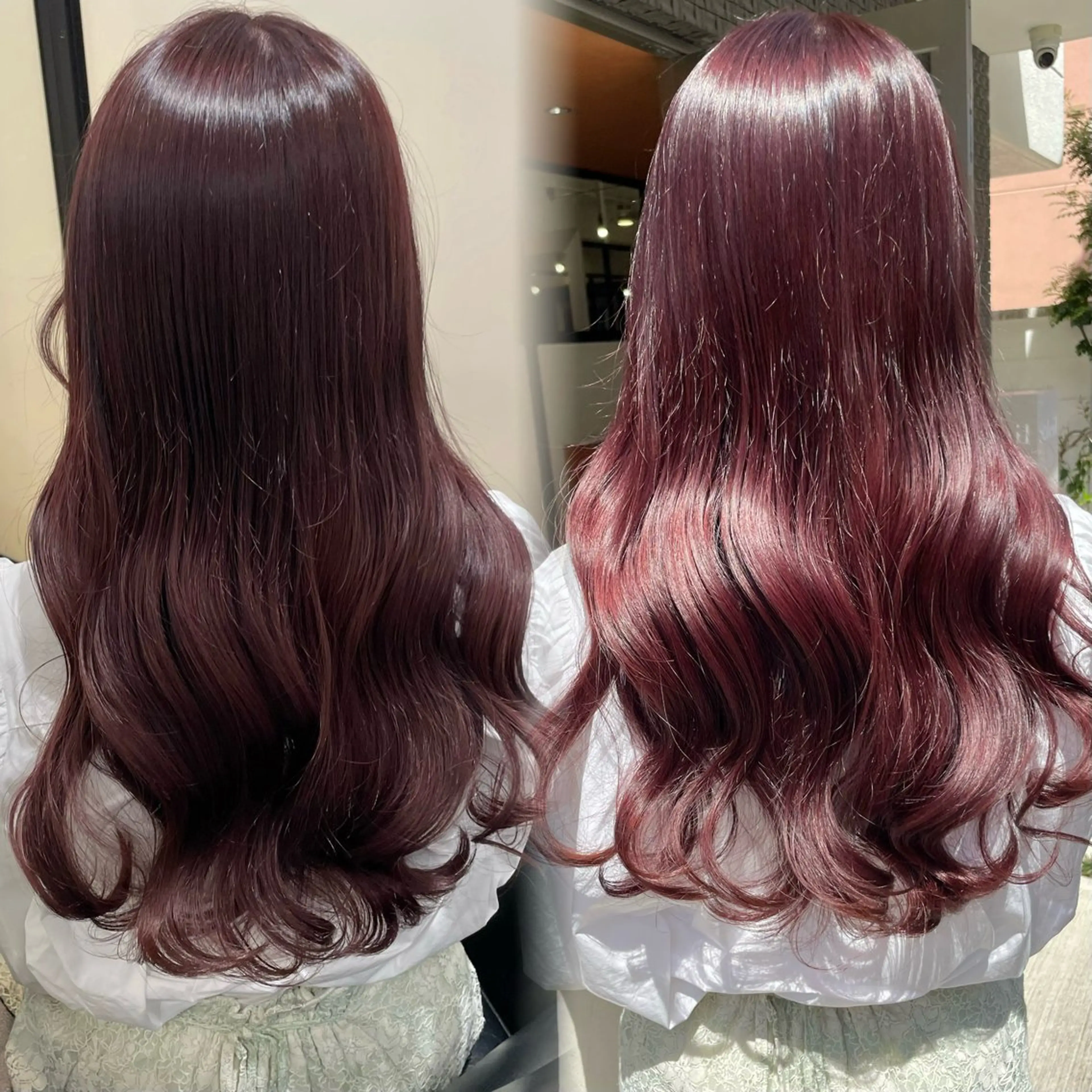 ロング カラー カット ヘアカラー トリートメント ブリーチなしカラー kana🐱のヘアスタイル