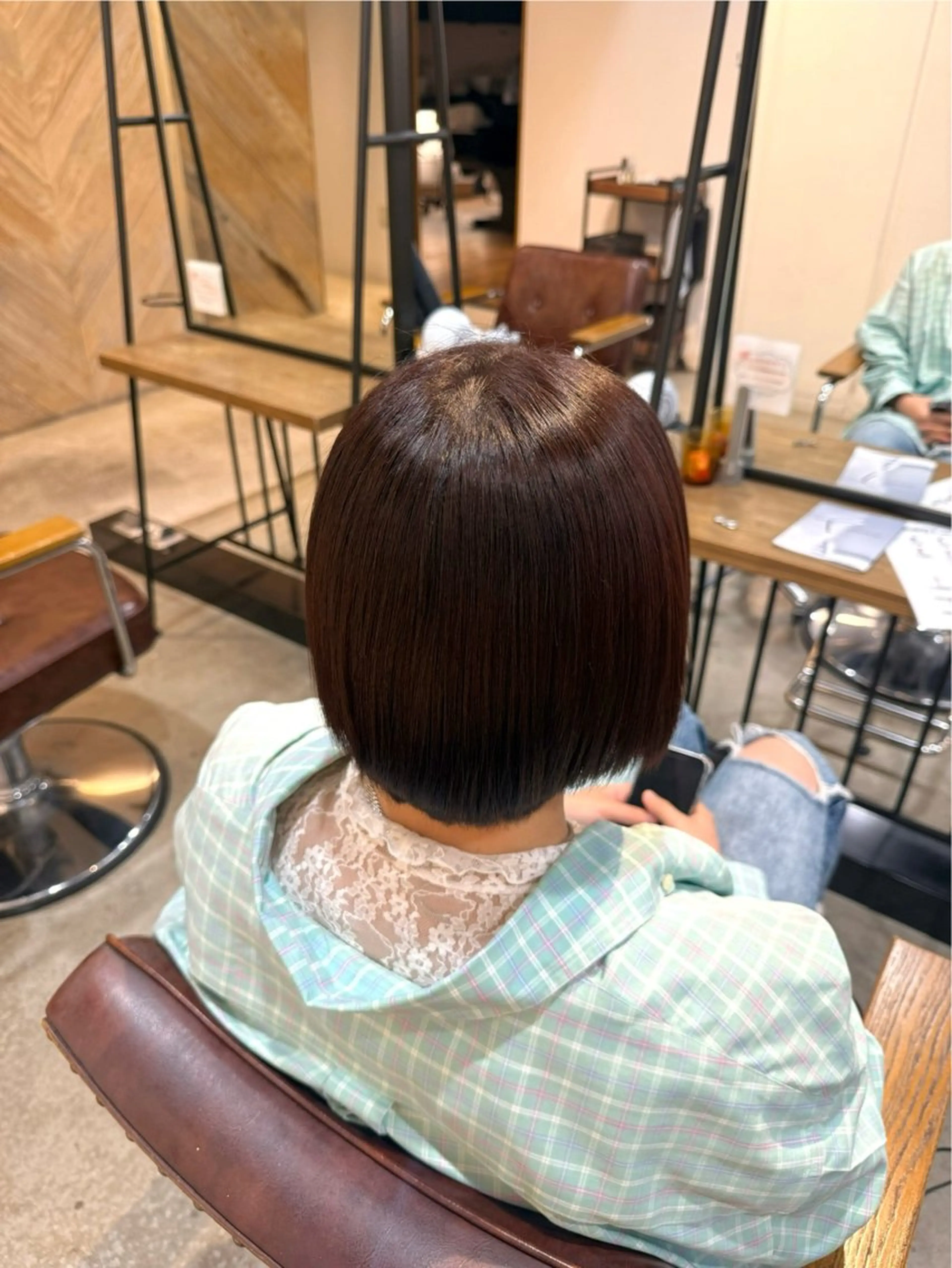 カラー ブラウンカラー ピンクカラー 大阪lolonois 🩵リンナのヘアスタイル