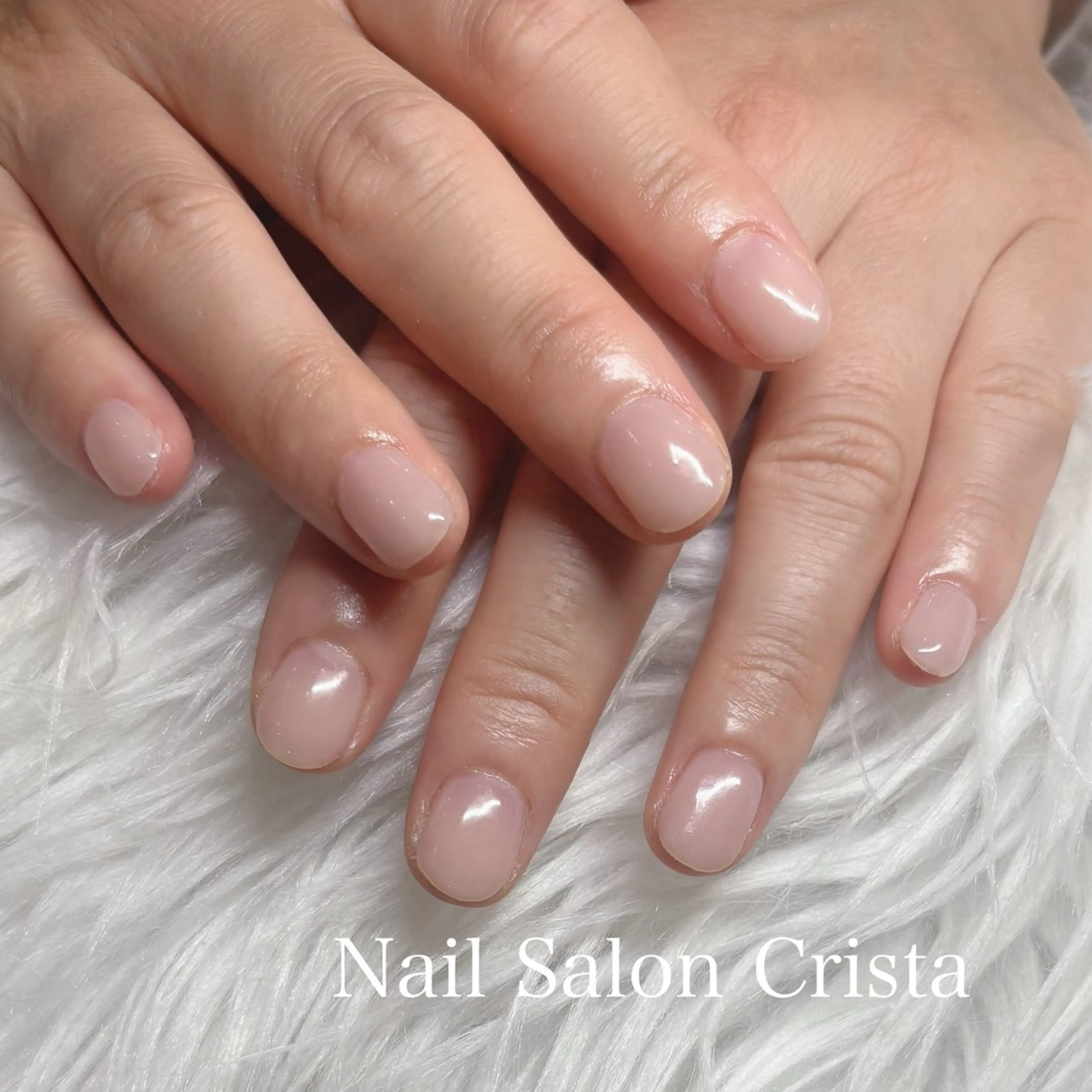 ネイル フットネイル ジェルネイル マグネットネイル オフィスネイル ワンカラーネイル NAILSALON CRISTA所属・🤍CRISTA yui🤍のネイルデザイン