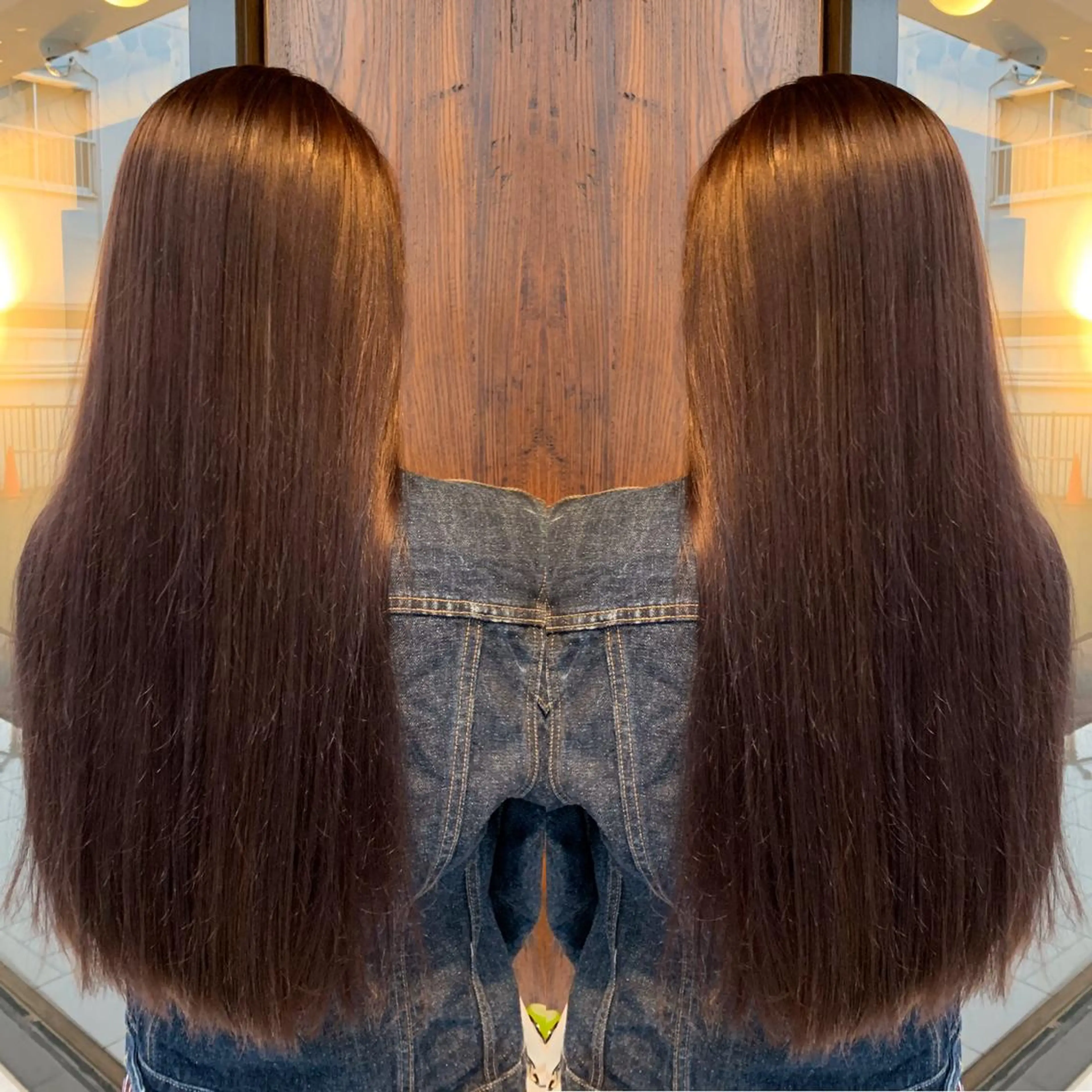 ロング カラー ヘアカラー トリートメント ハイライトが 得意なニキです😊のヘアスタイル