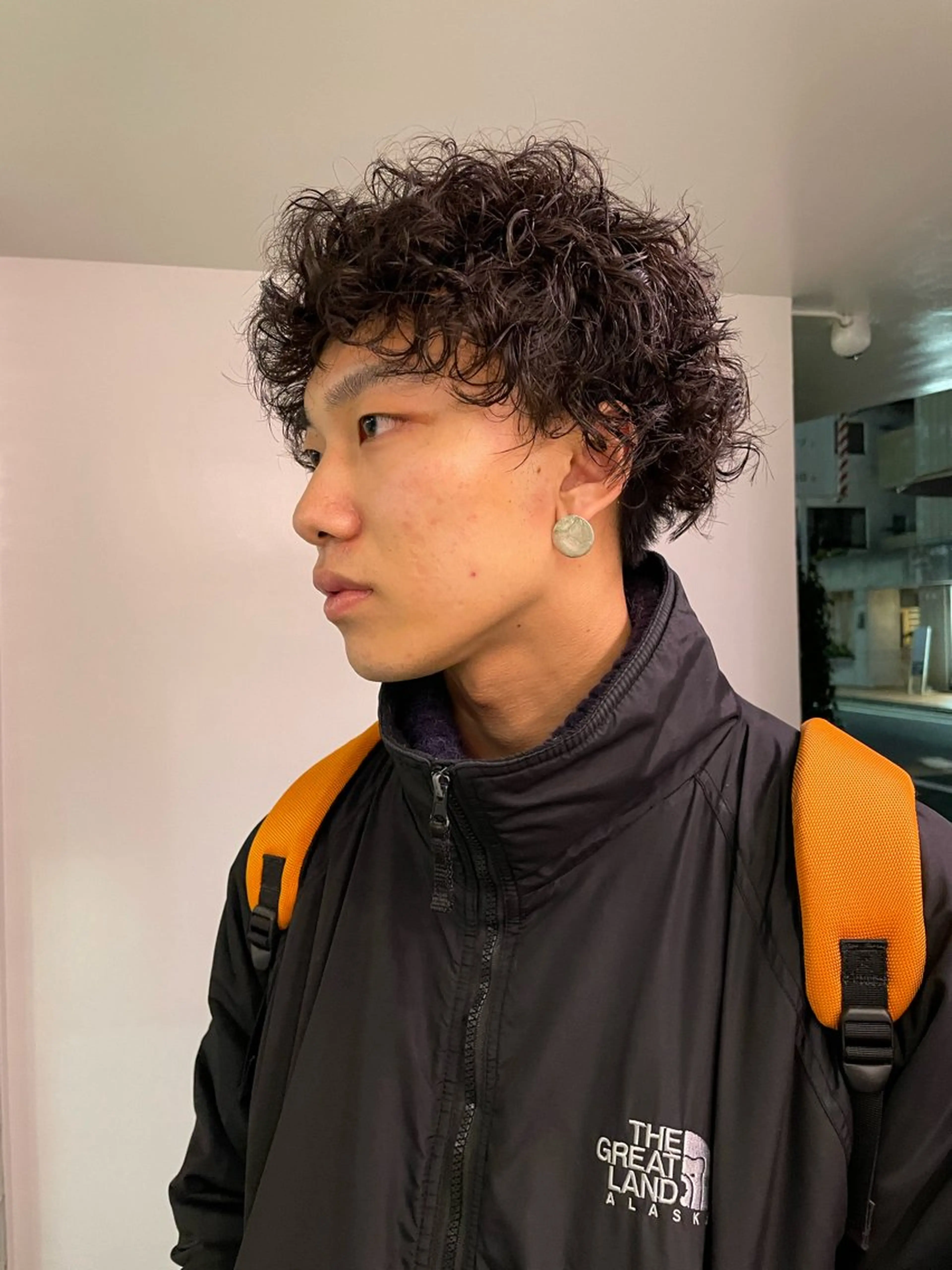 ショート カラー メンズ ブラウンカラー ナチュラルブラウン ヘアカラー 韓国ボブ/ハッシュ カットKIRAのヘアスタイル