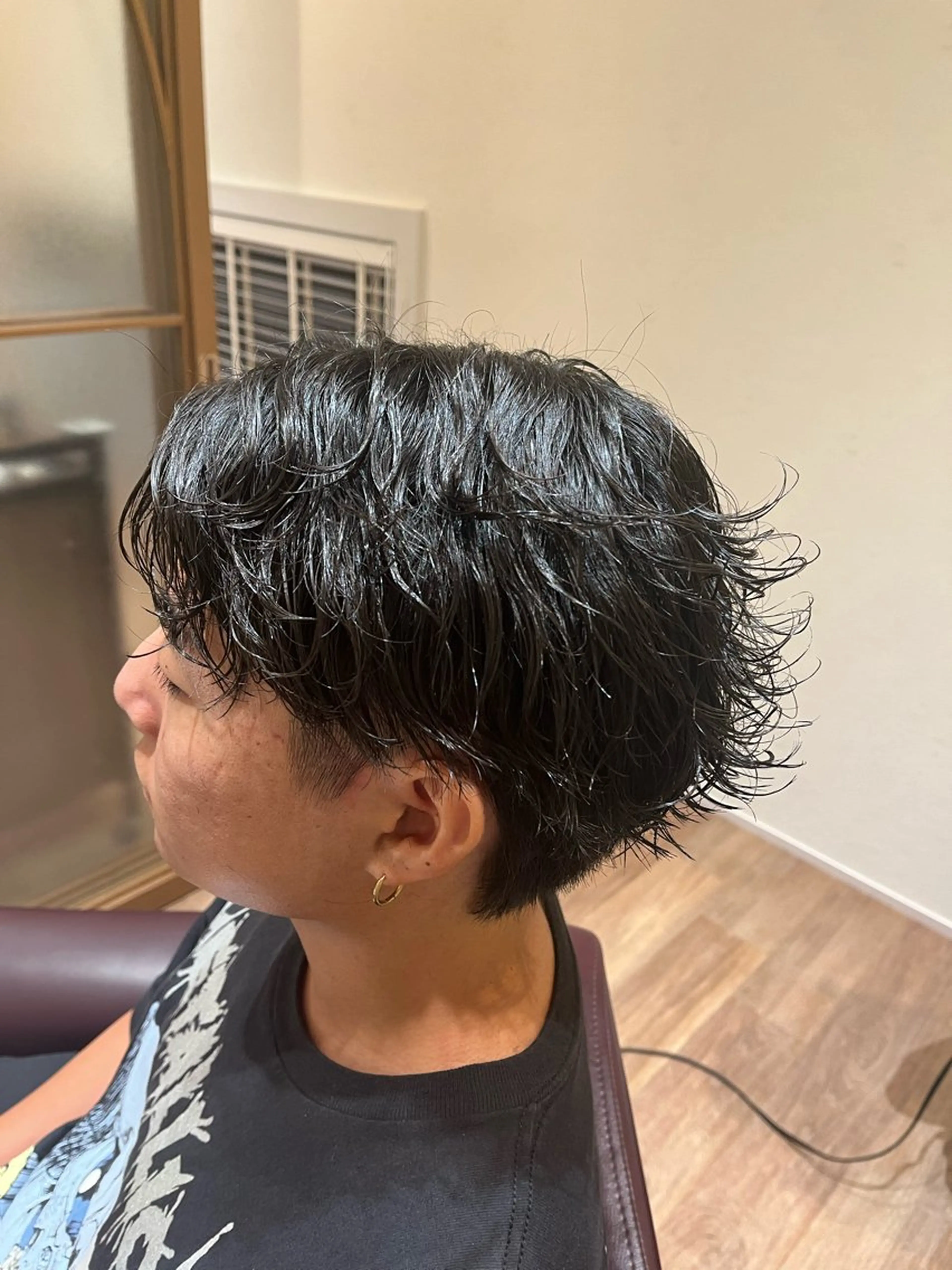 パーマ メンズ 宇井 海翔のヘアスタイル