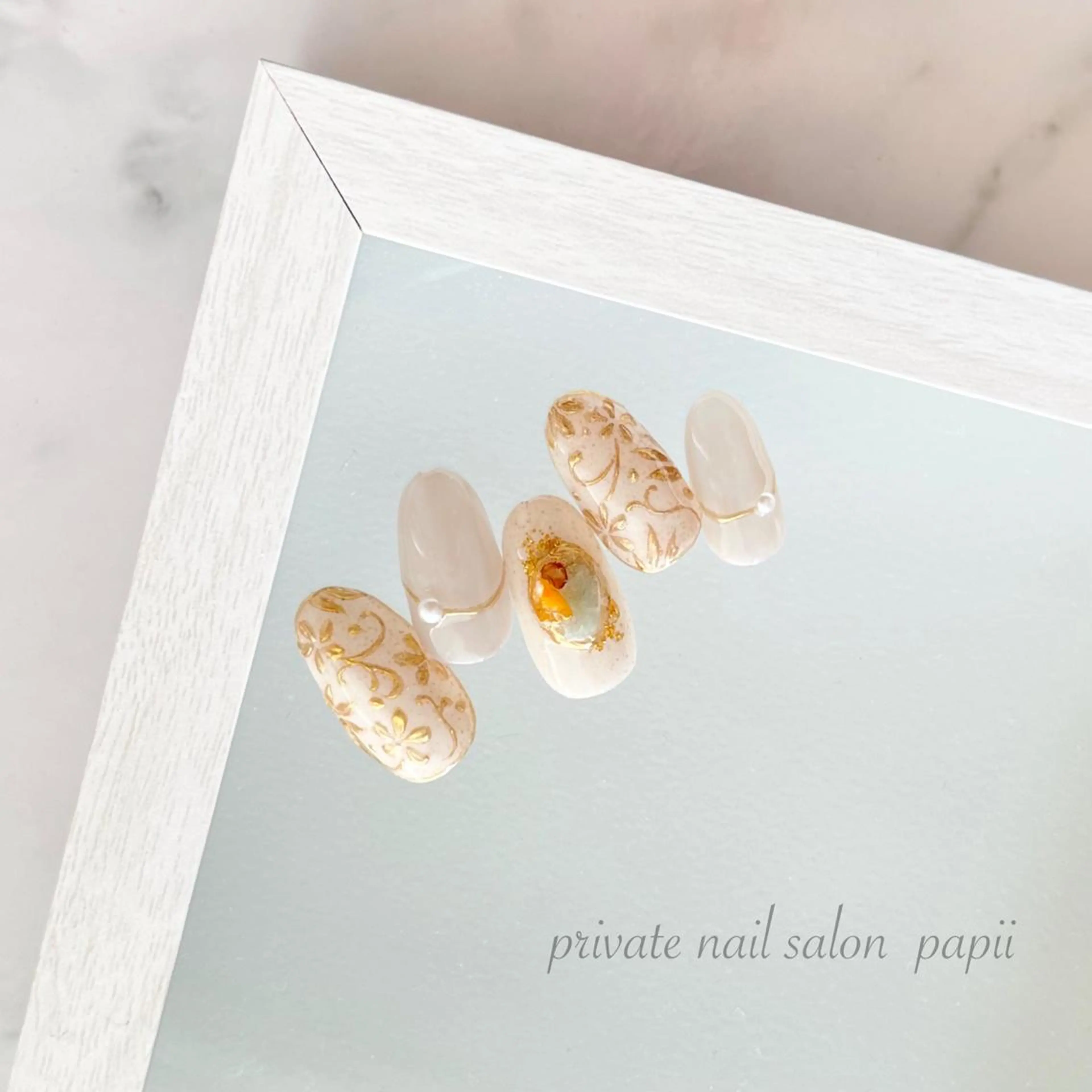 ネイル ハンドネイル private nail salon papii所属・papii☆ kurodaのネイルデザイン