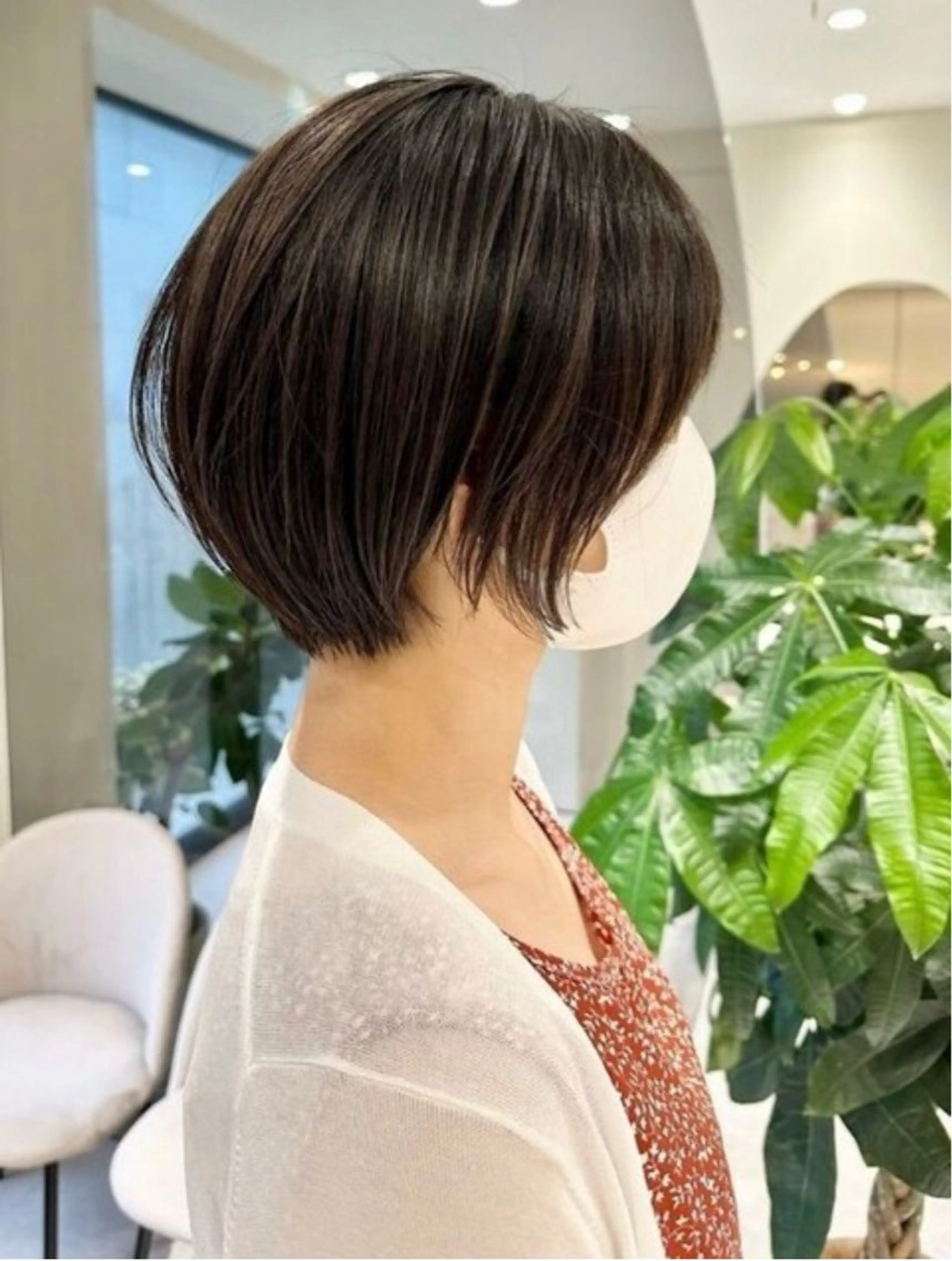 ショート ショートボブ ボブ ショートヘア 小顔カット カット カット無料｜レイヤー カット｜韓国モテへアのヘアスタイル