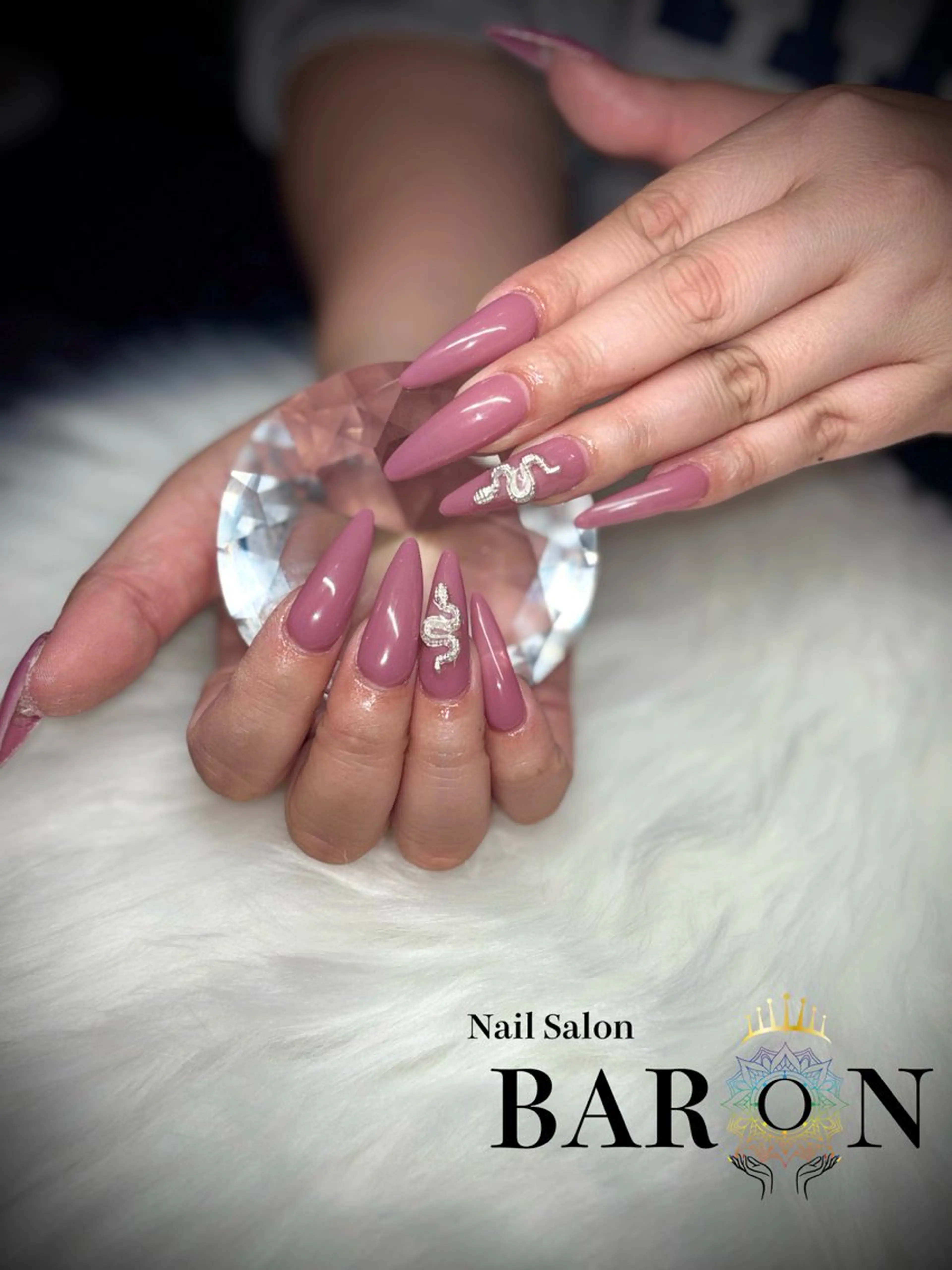 ネイル ピンク 春ネイル ハンドネイル ♛︎BARON♛︎ MASHIROのネイルデザイン