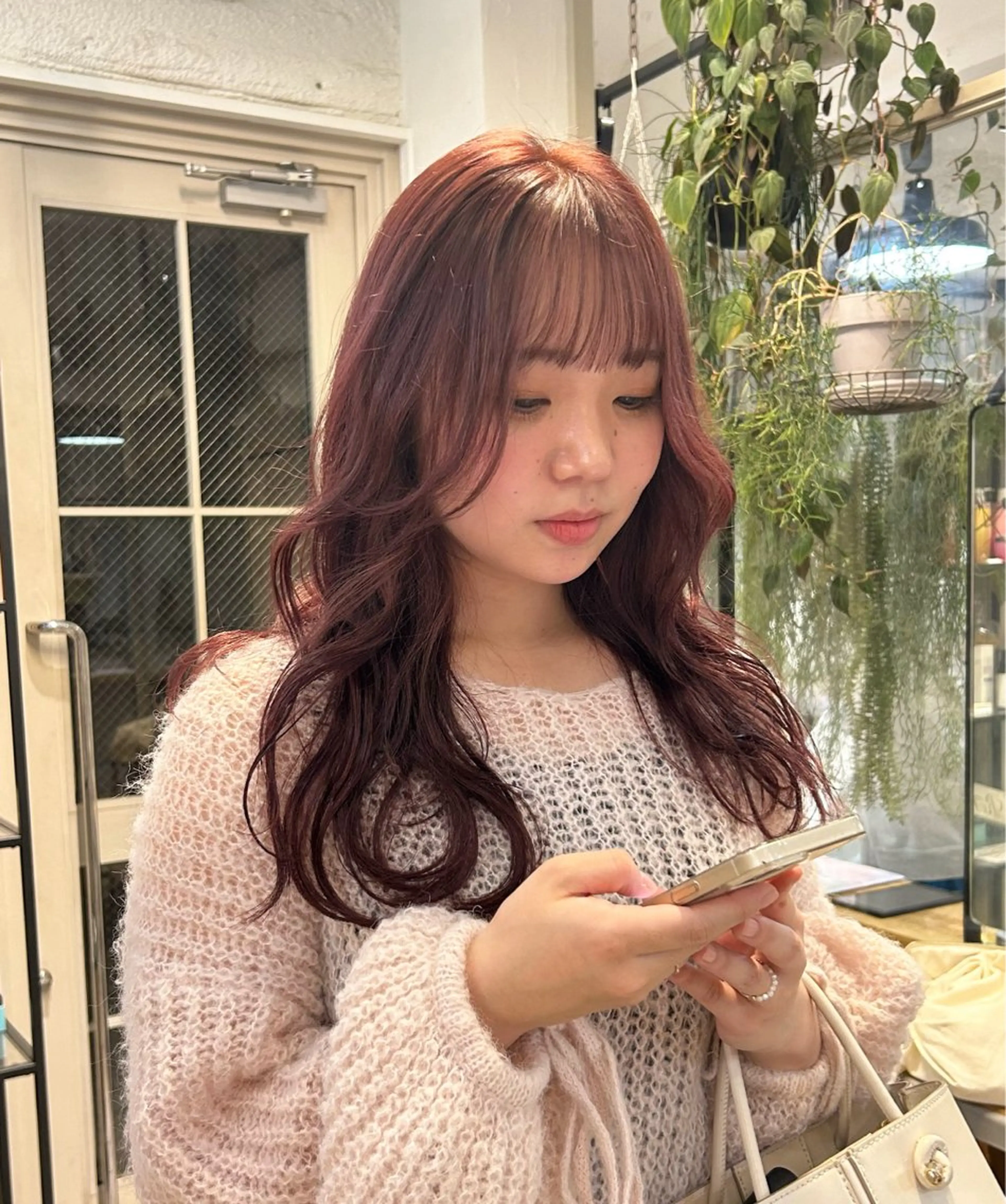 ロング ヘアカラー じゅわっと暖色カラー 🍊Moemiのヘアスタイル