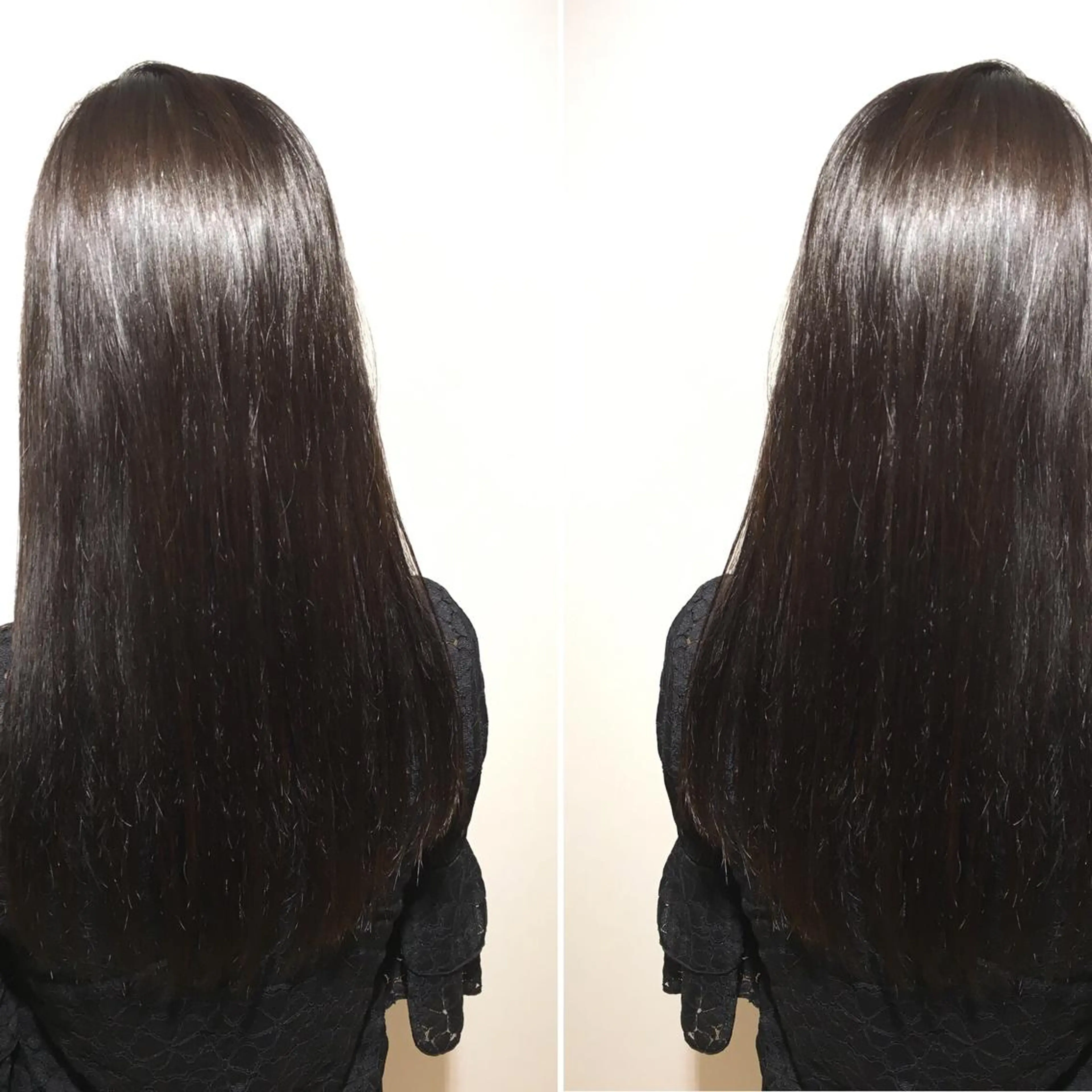 ロング カラー 黒髪 清水 貴晶のヘアスタイル
