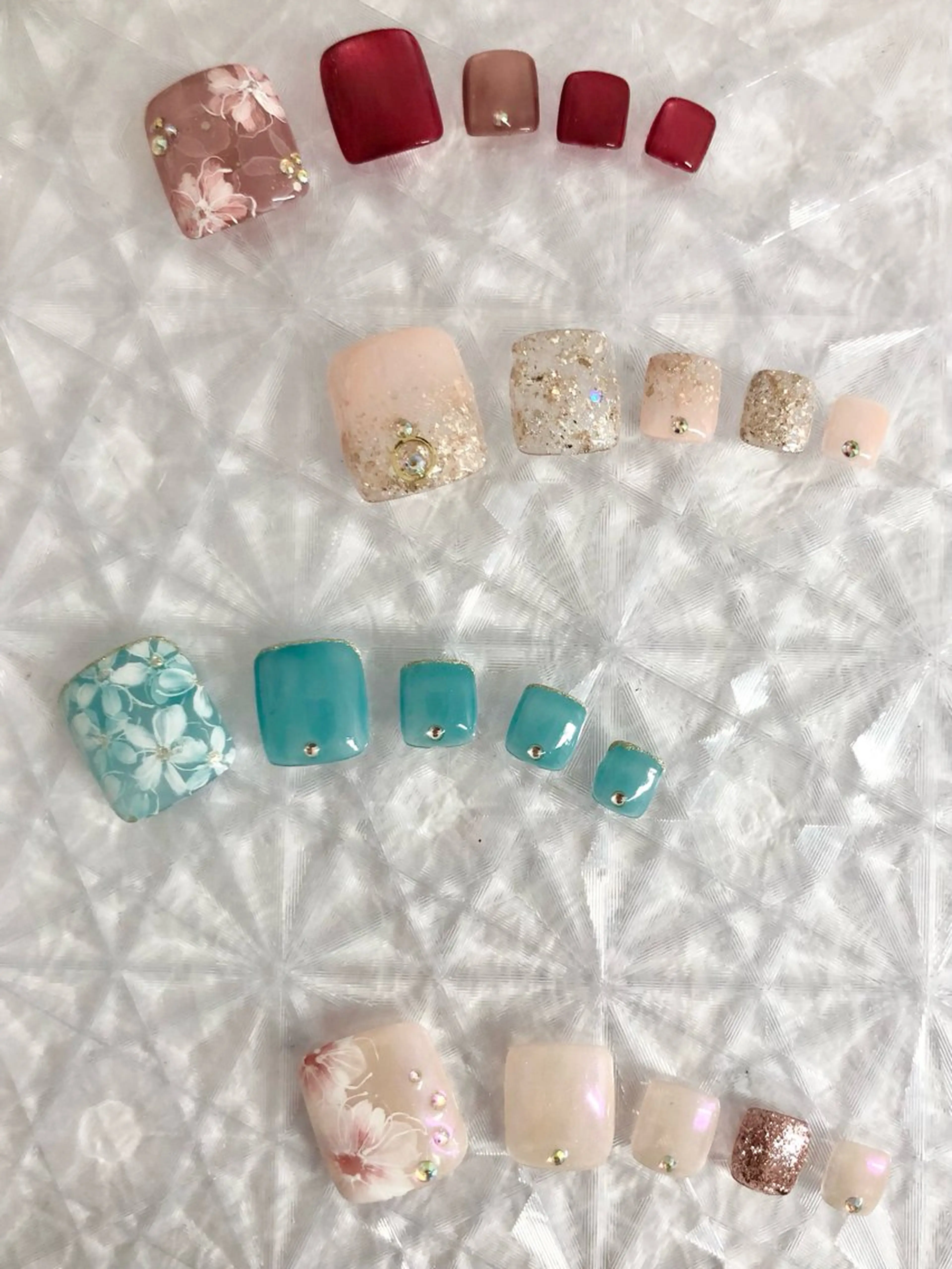 ネイル フットネイル Komuro Erikaのネイルデザイン