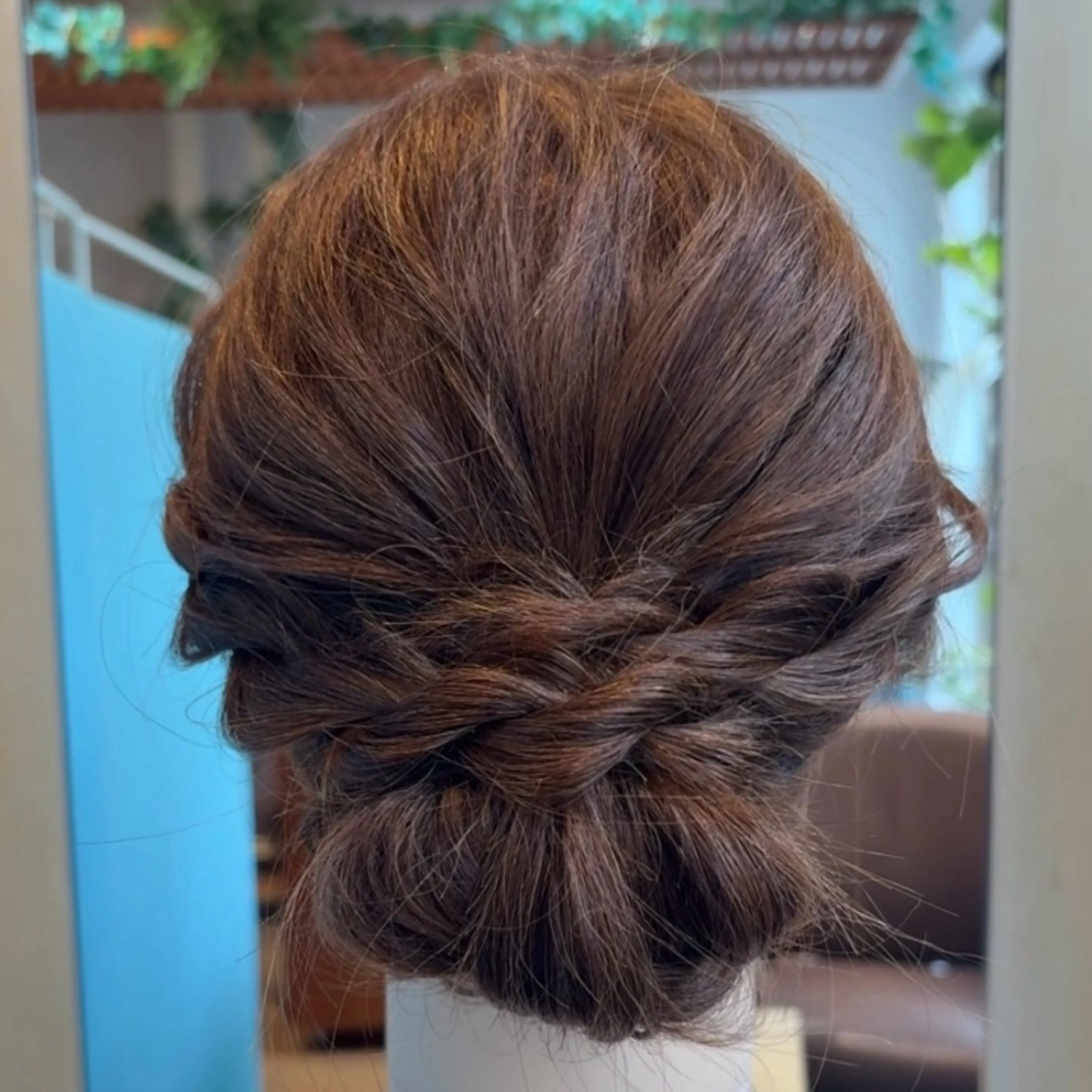 ヘアアレンジ ヘアセット 加藤 沙望のヘアスタイル