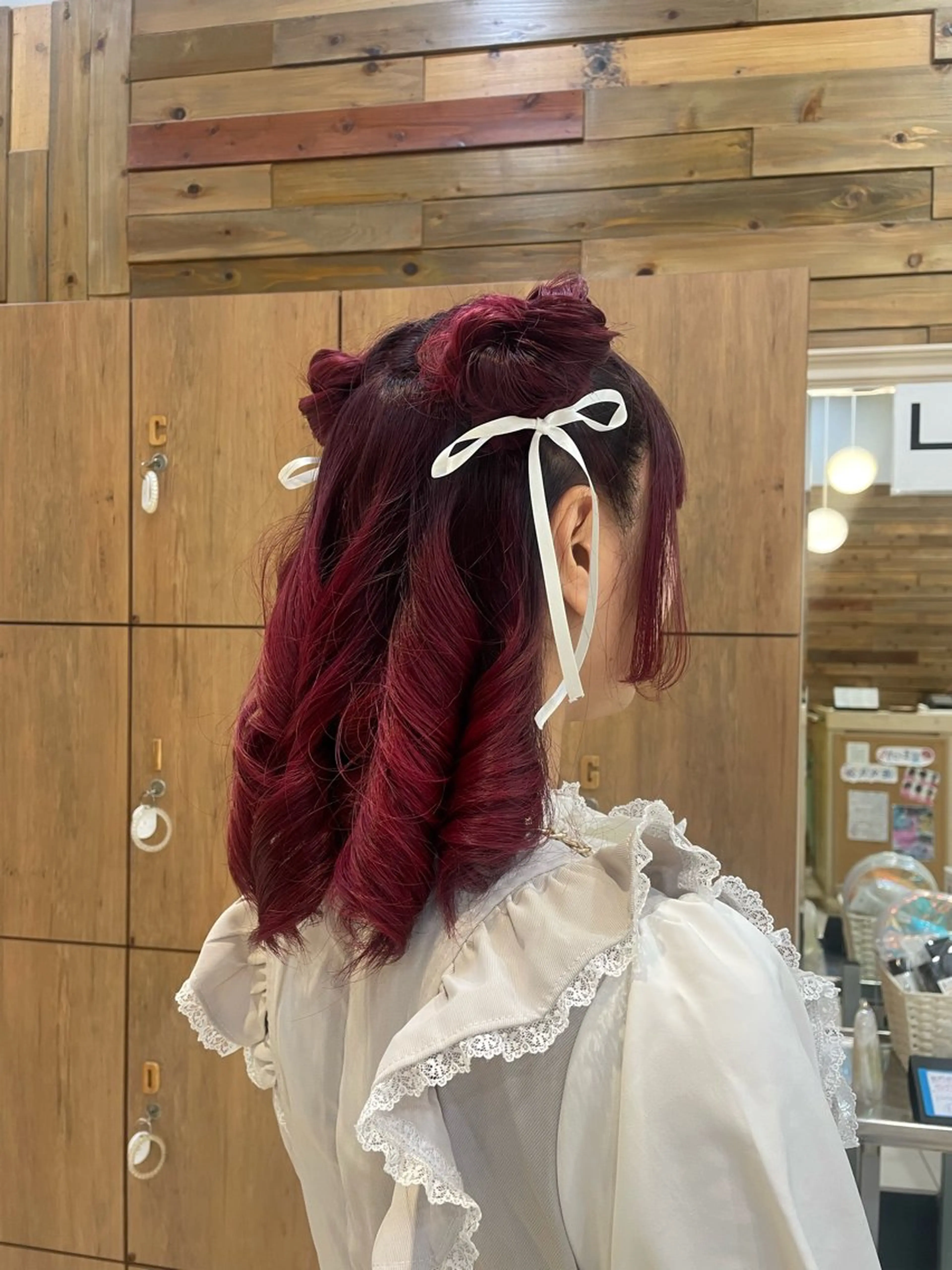 ヘアアレンジ なな /カラー/アレンジのヘアスタイル