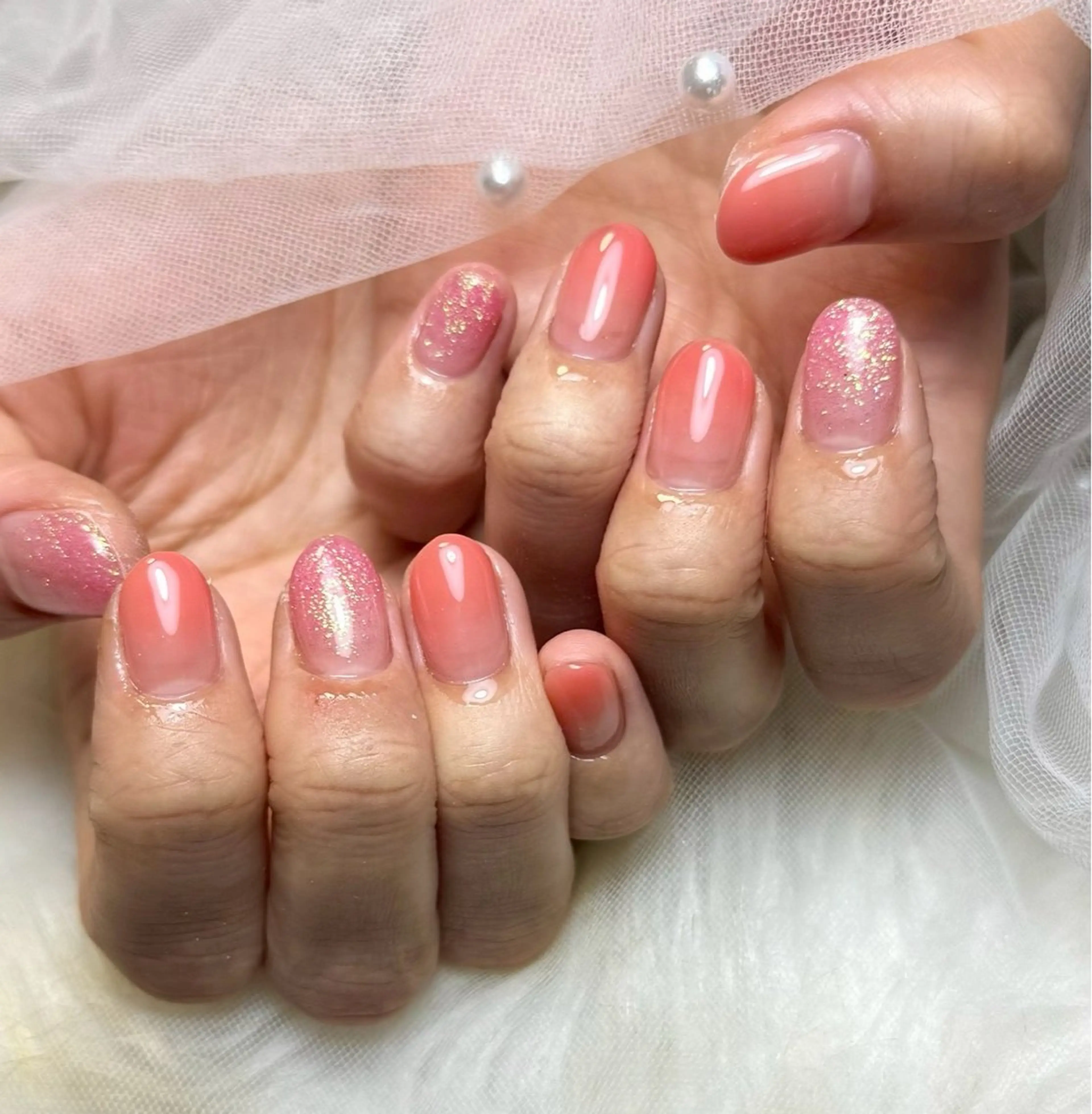 ネイル アートネイル フットネイル フレンチネイル ジェルネイル 韓国ネイル nail salon fee所属・Ayaka salon feeのネイルデザイン