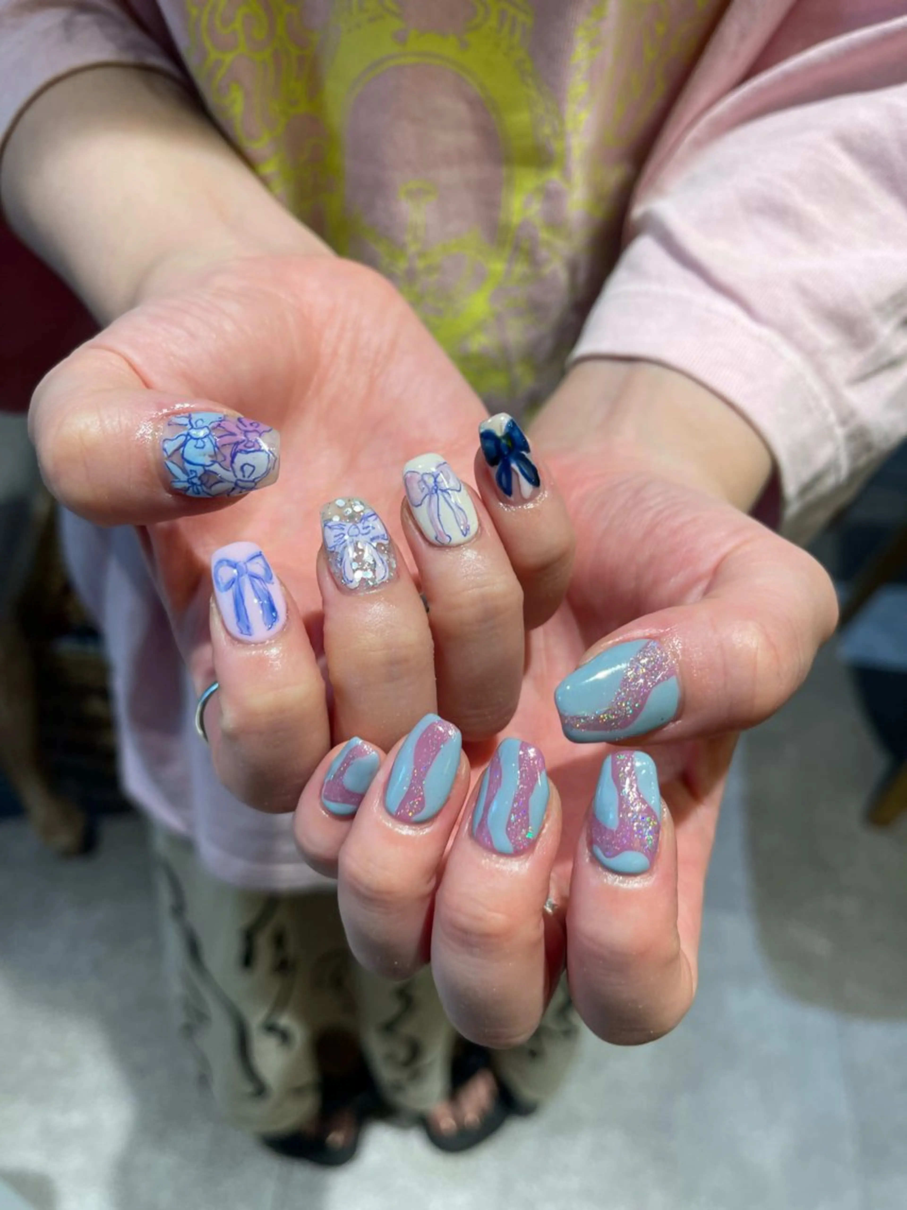 ネイル リボン ano ♡のヘアスタイル