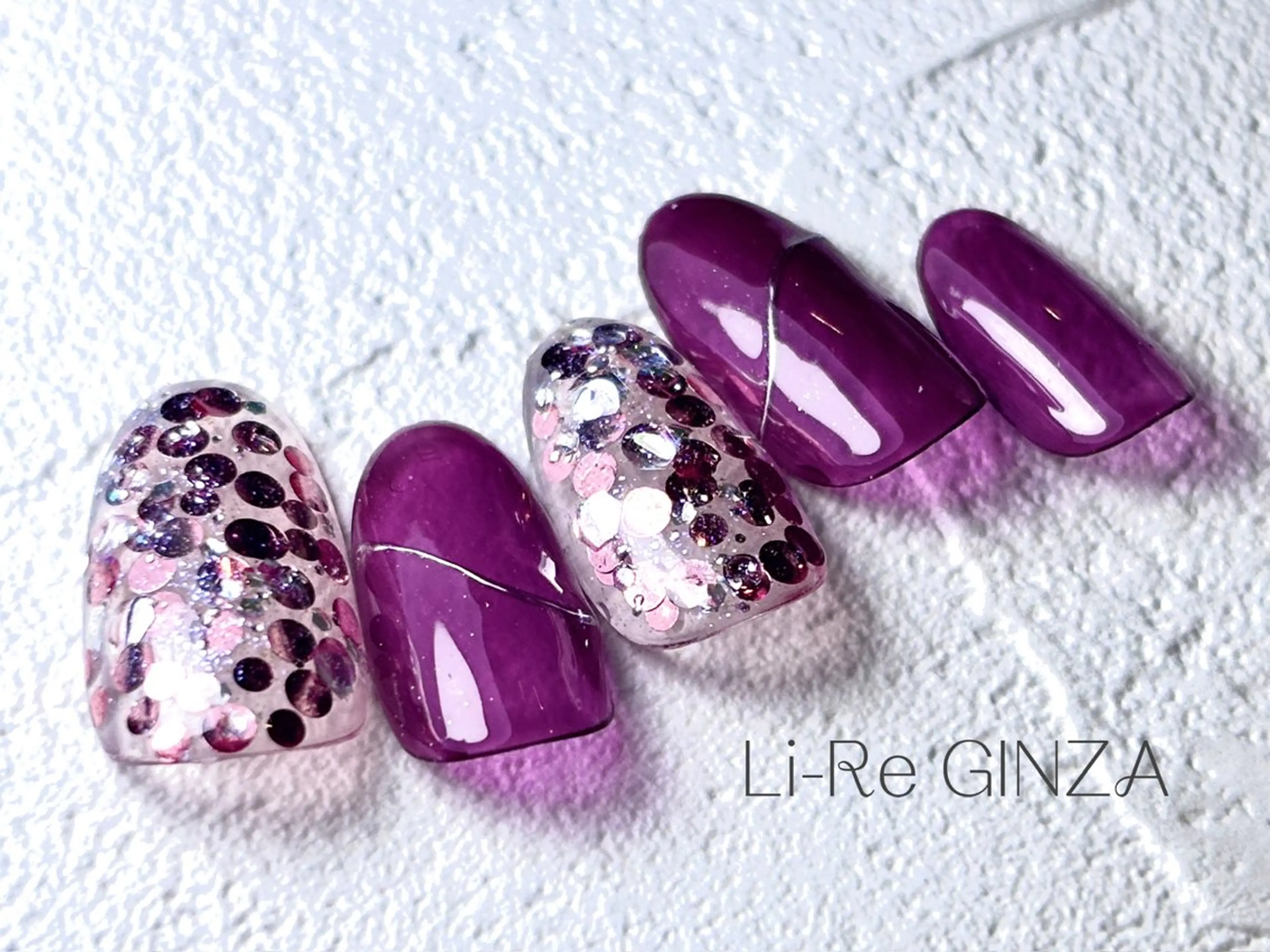 ネイル ハンドネイル Li-Re GINZAのネイルデザイン