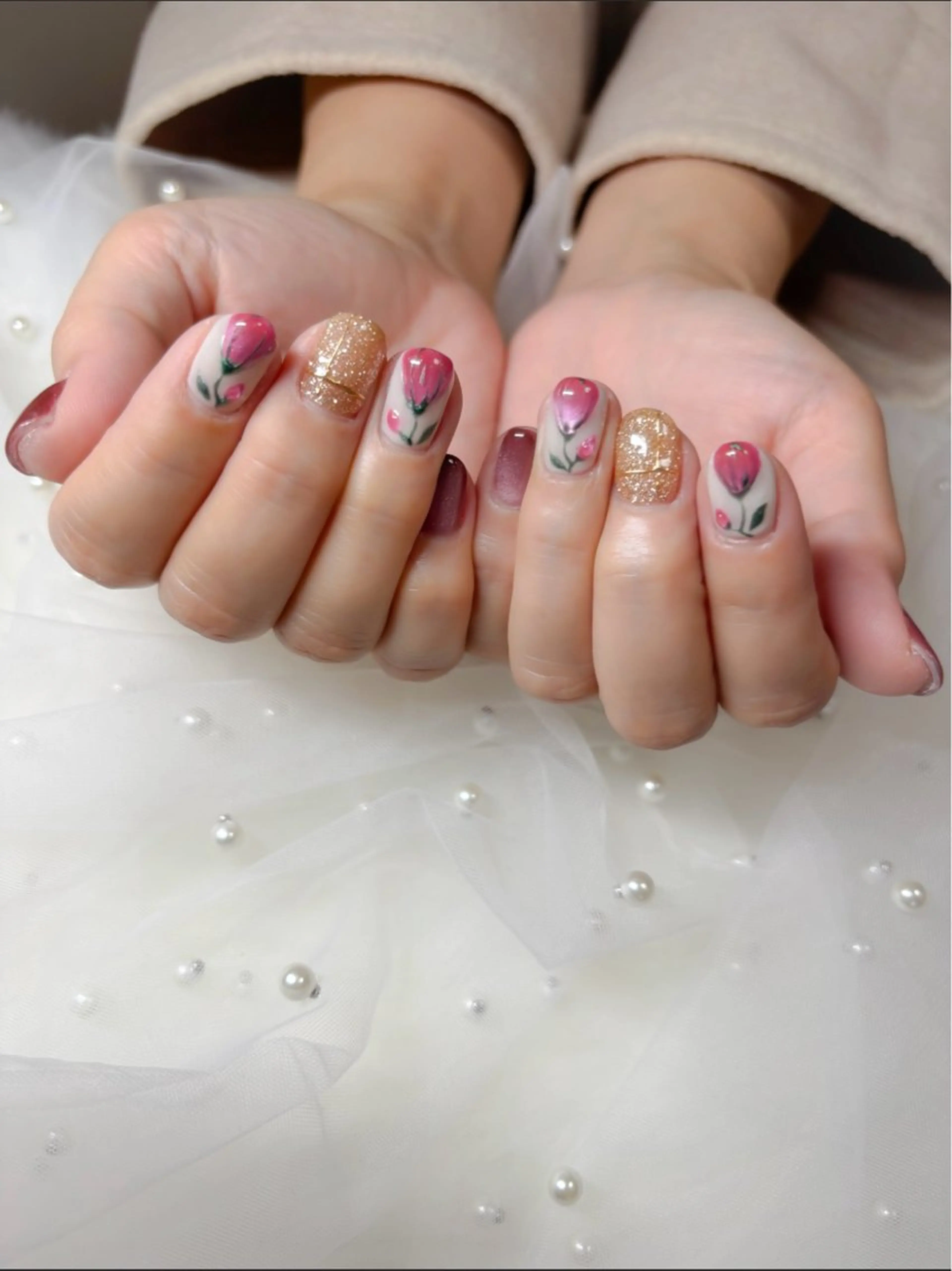 ネイル 黒瀬 奈津季のネイルデザイン