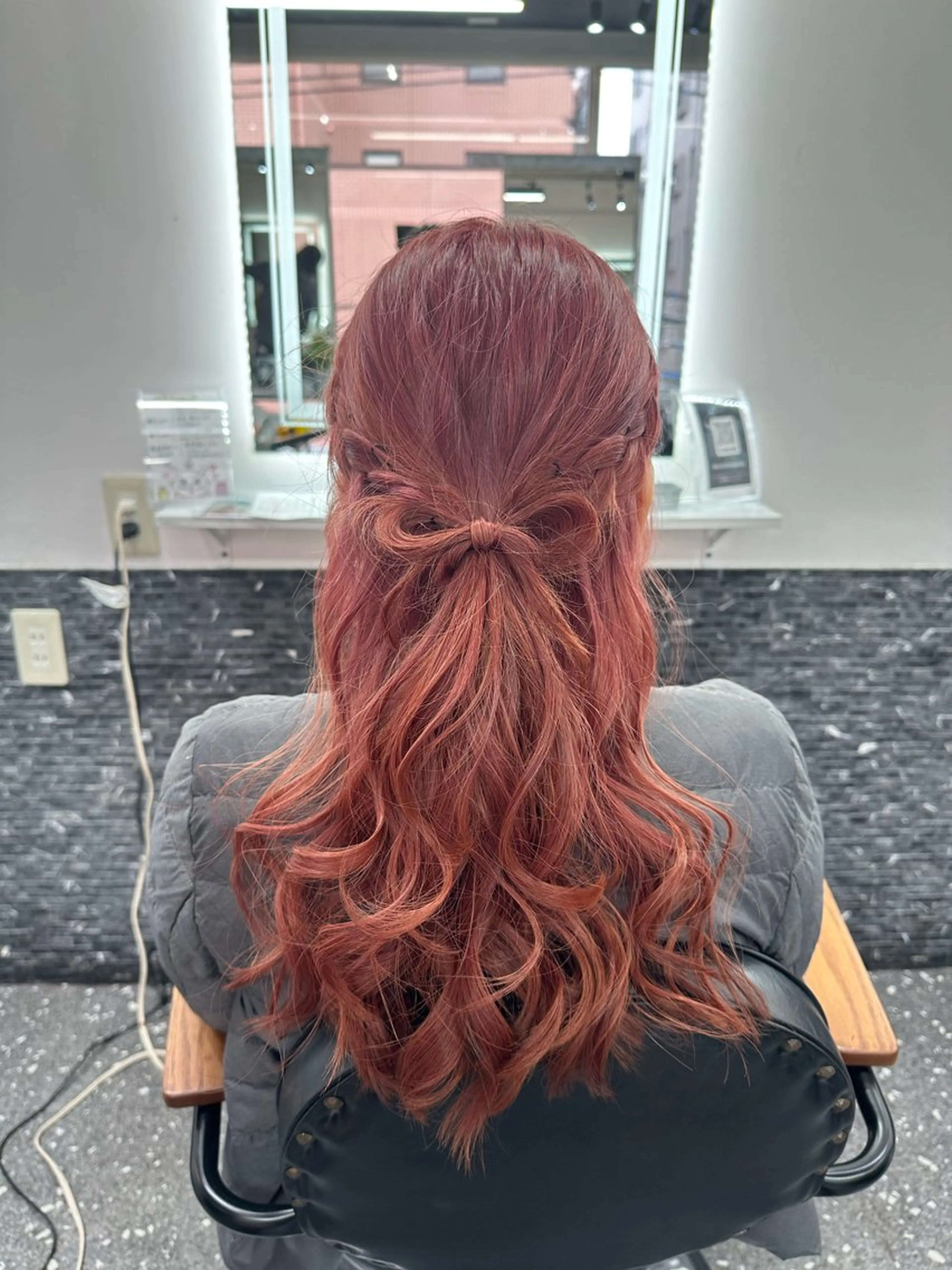 ロング ヘアセット 髪質改善⭐️縮毛矯正 中野⭐️Rinaのヘアスタイル