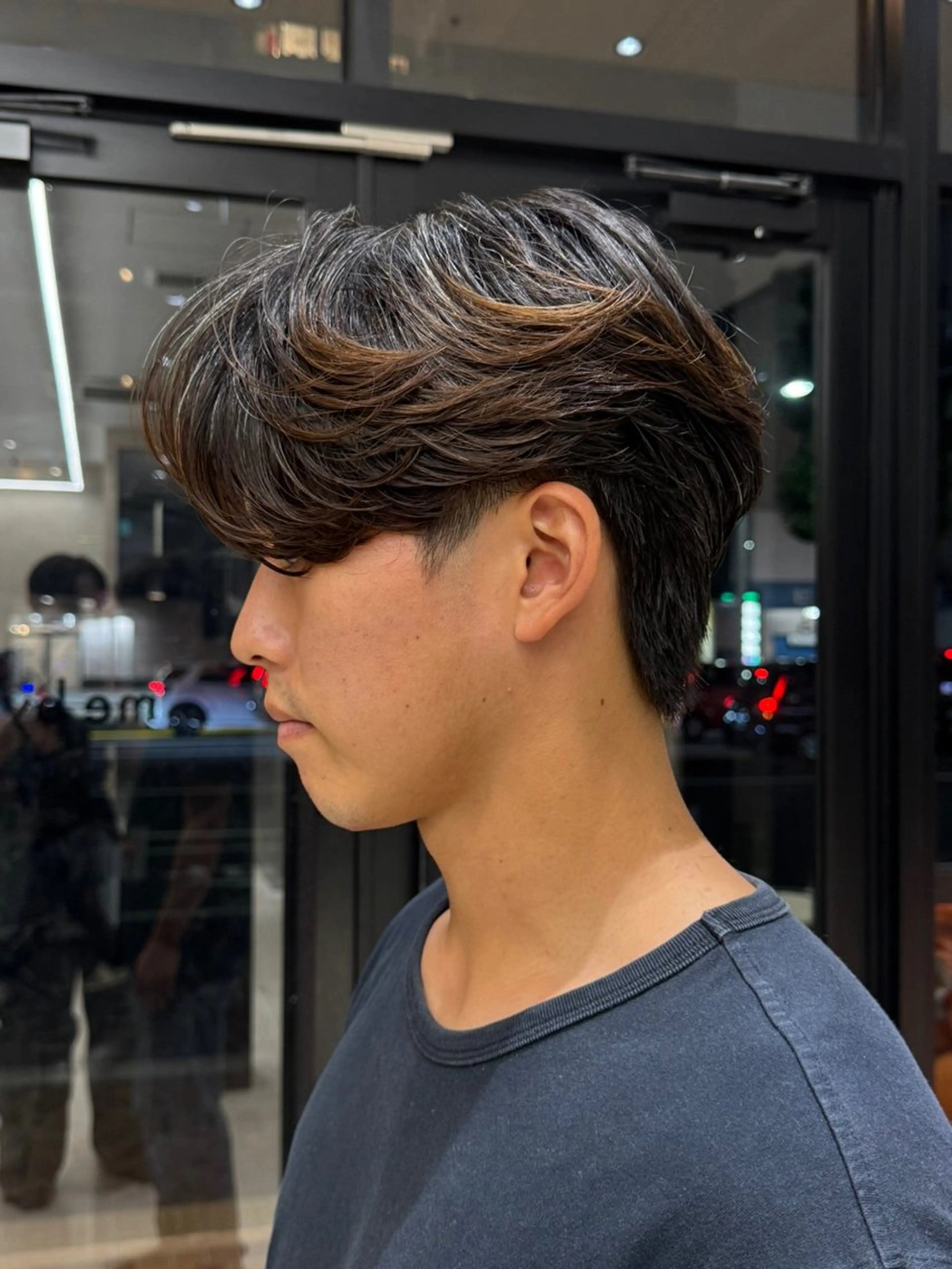 メンズ kalm所属・横浜/センターパート /takumiのヘアスタイル