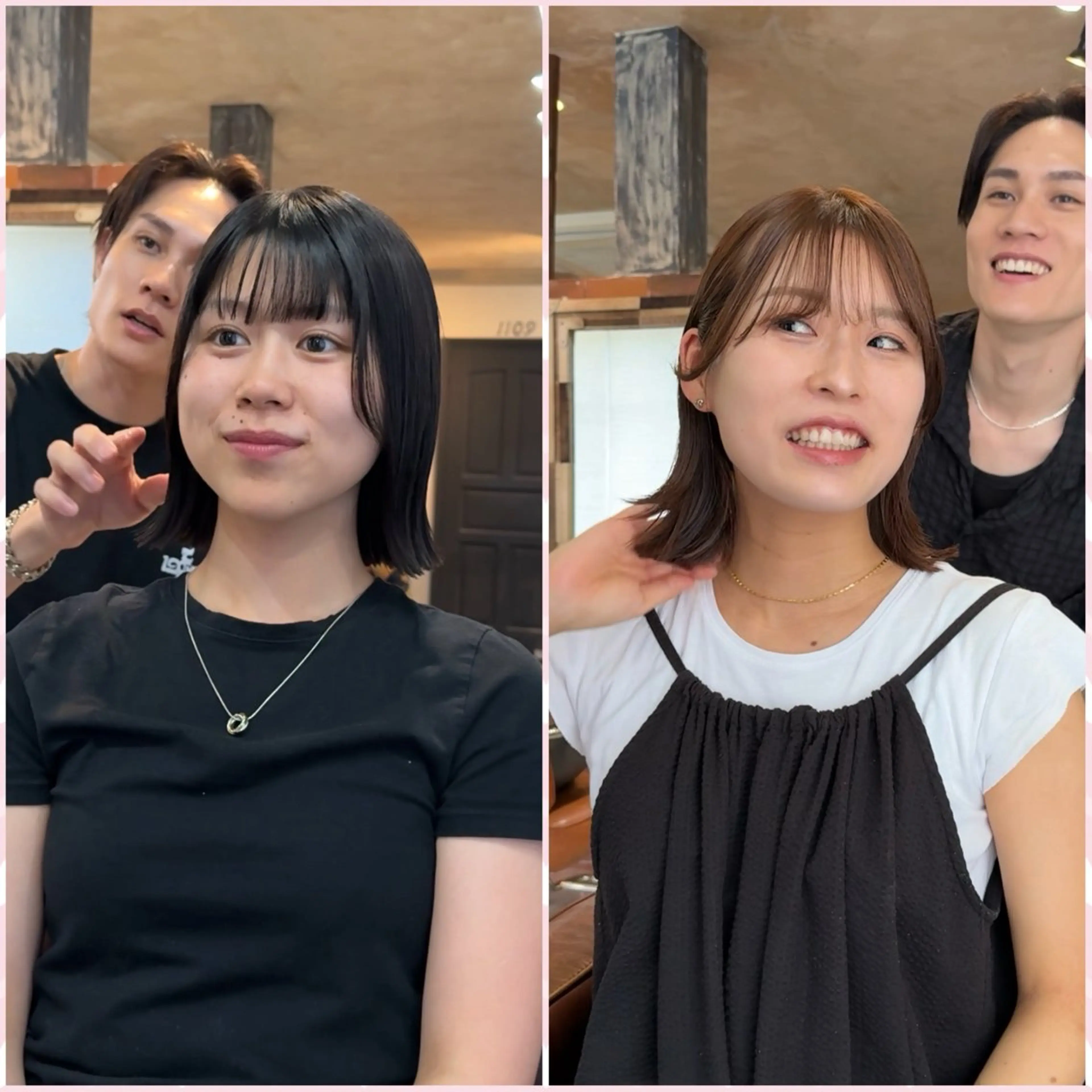 ミディアム ボブ 似合わせカット ボブ/レイヤーボブ/ 竹原湧太【LUAU】のヘアスタイル