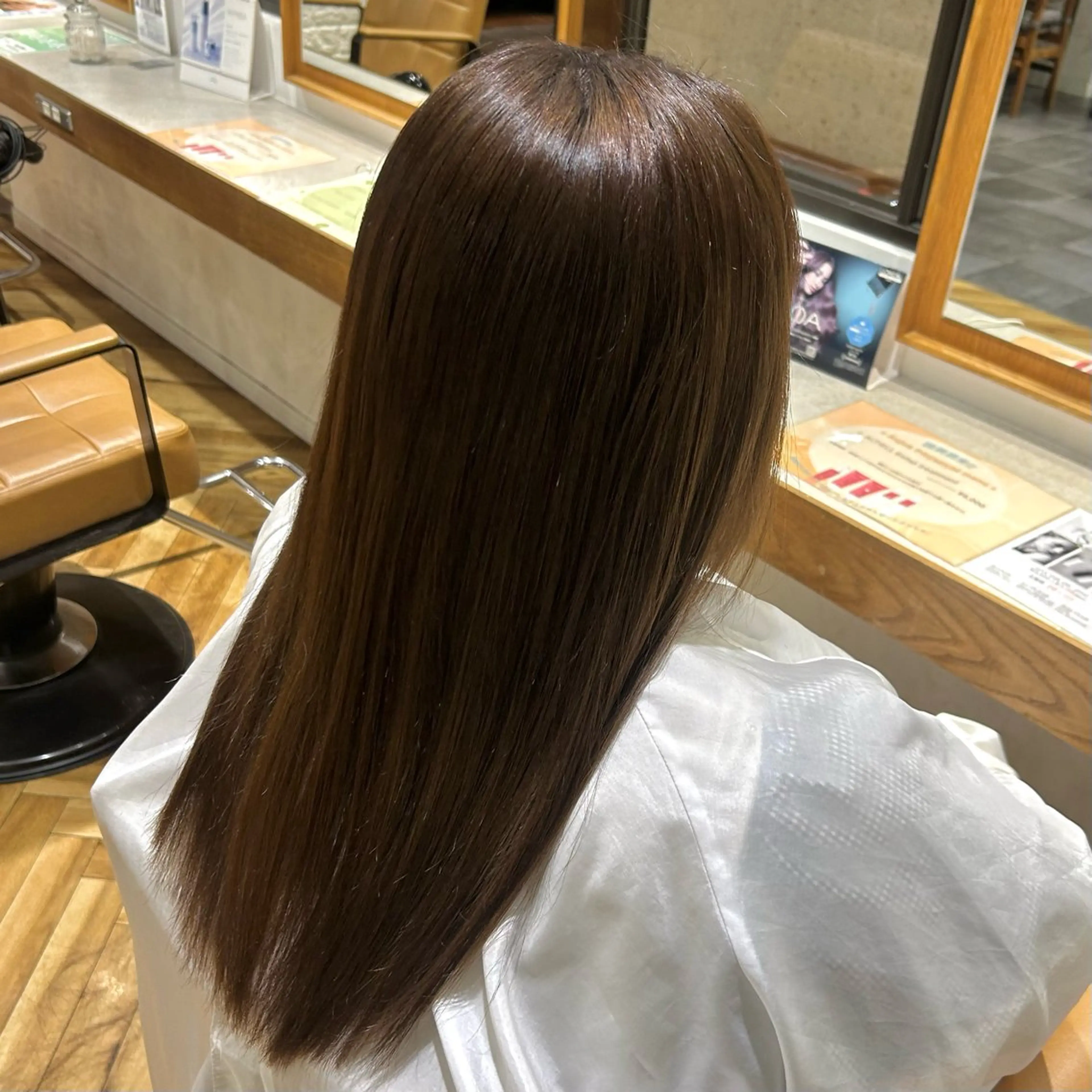 パーマ 縮毛矯正 縮毛矯正 ココナ./ 艶っぽカラー🐏のヘアスタイル