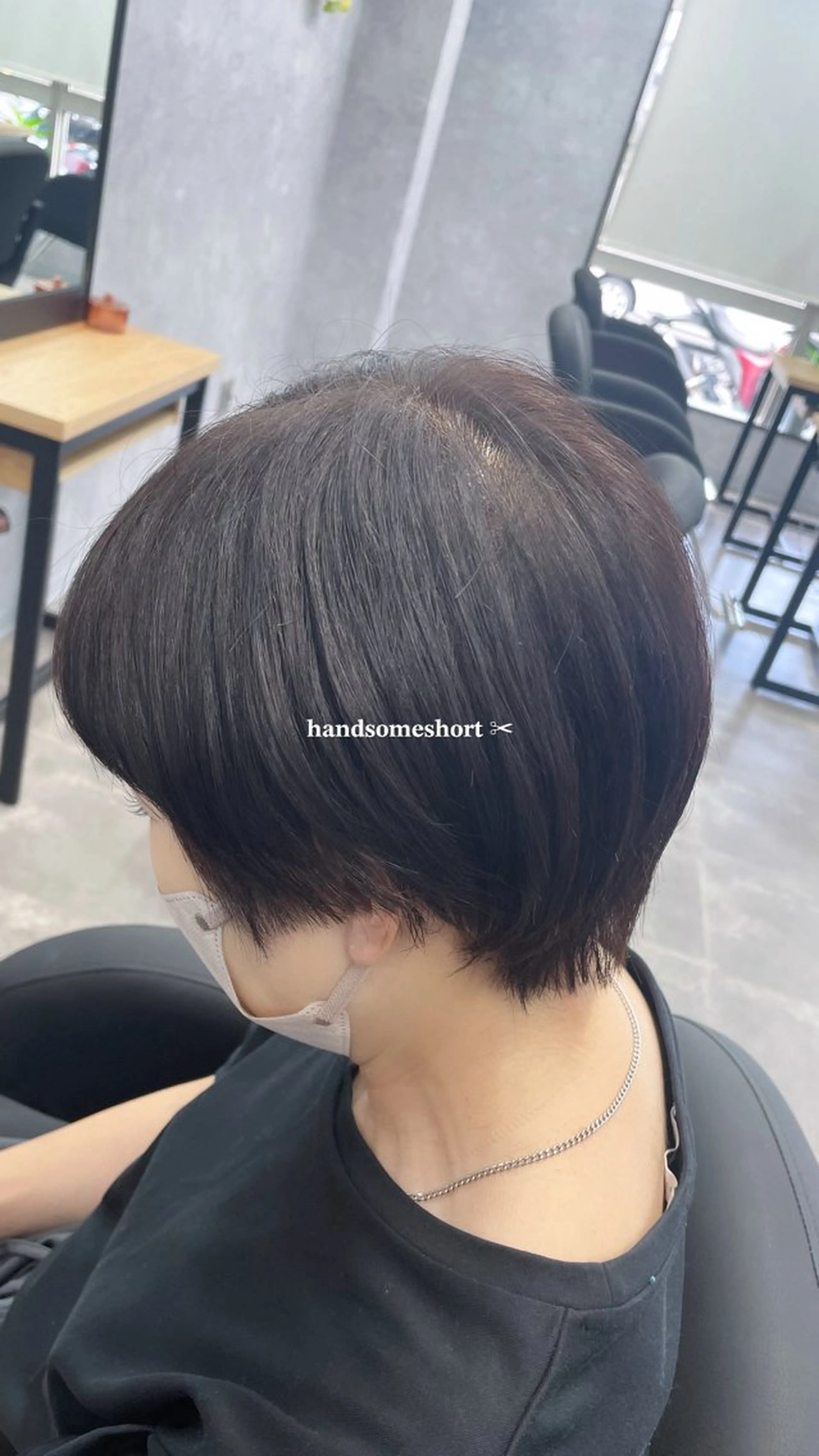 ショート ハンサムショート ショートヘア 🪡 KIMU🪡🎀のヘアスタイル