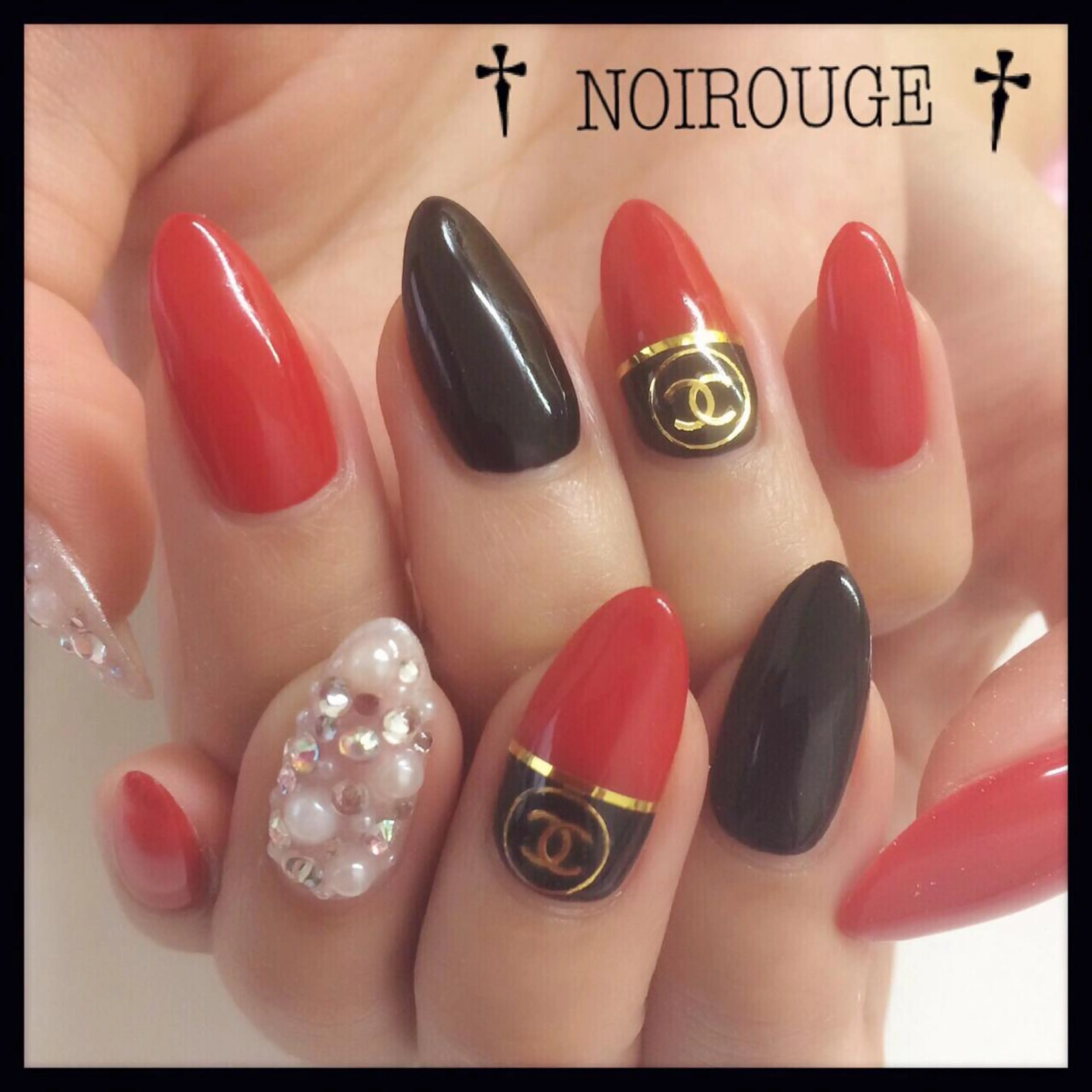 ネイル アートネイル 持ち込み NOIROUGE所属・NOI ROUGEのネイルデザイン