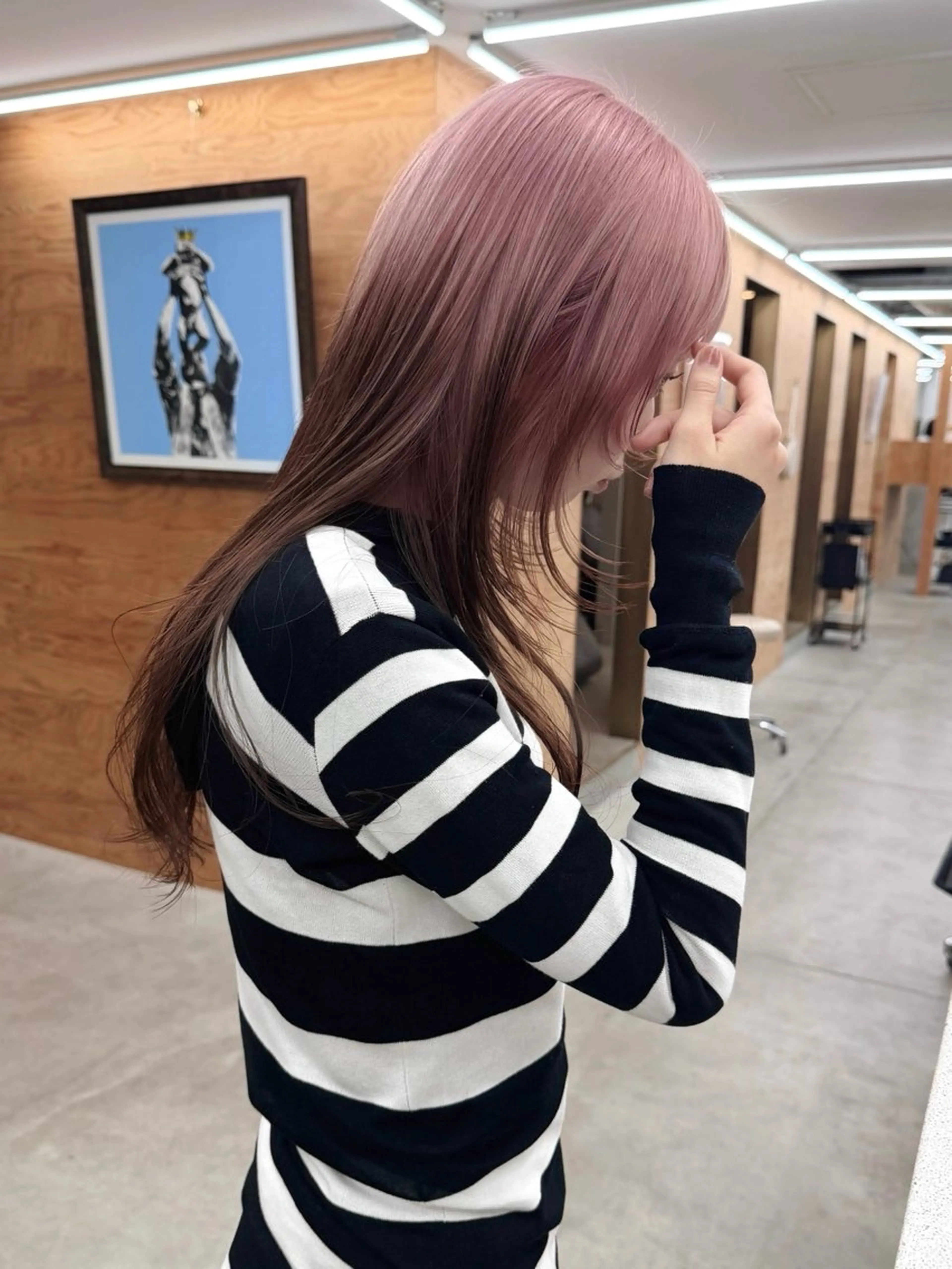 ミディアム カラー カット ヘアカラー トリートメント Kaito🐶/ デザイン/レイヤーのヘアスタイル