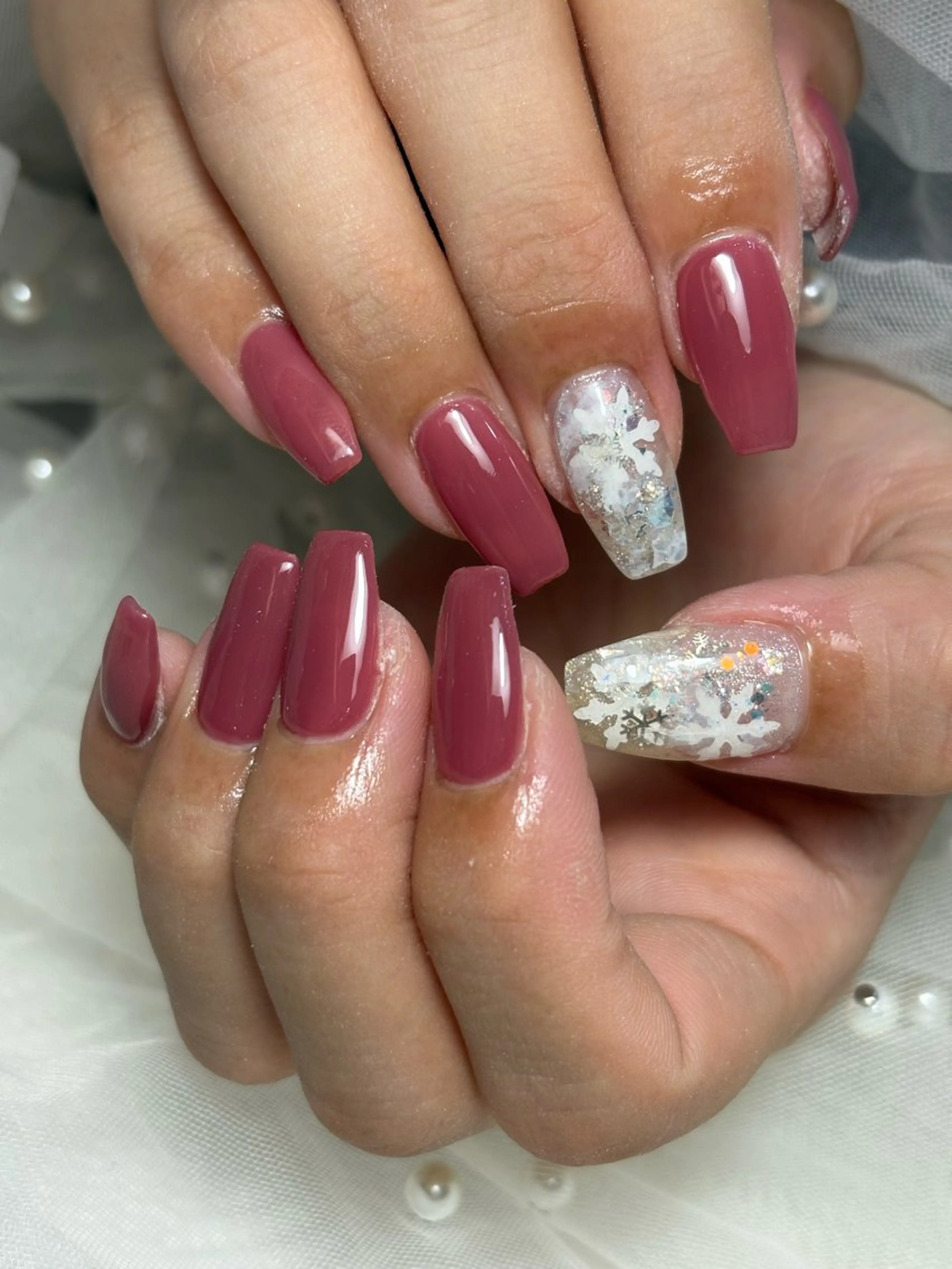 ネイル ハンドネイル フットネイル ✴︎ Delightのネイルデザイン