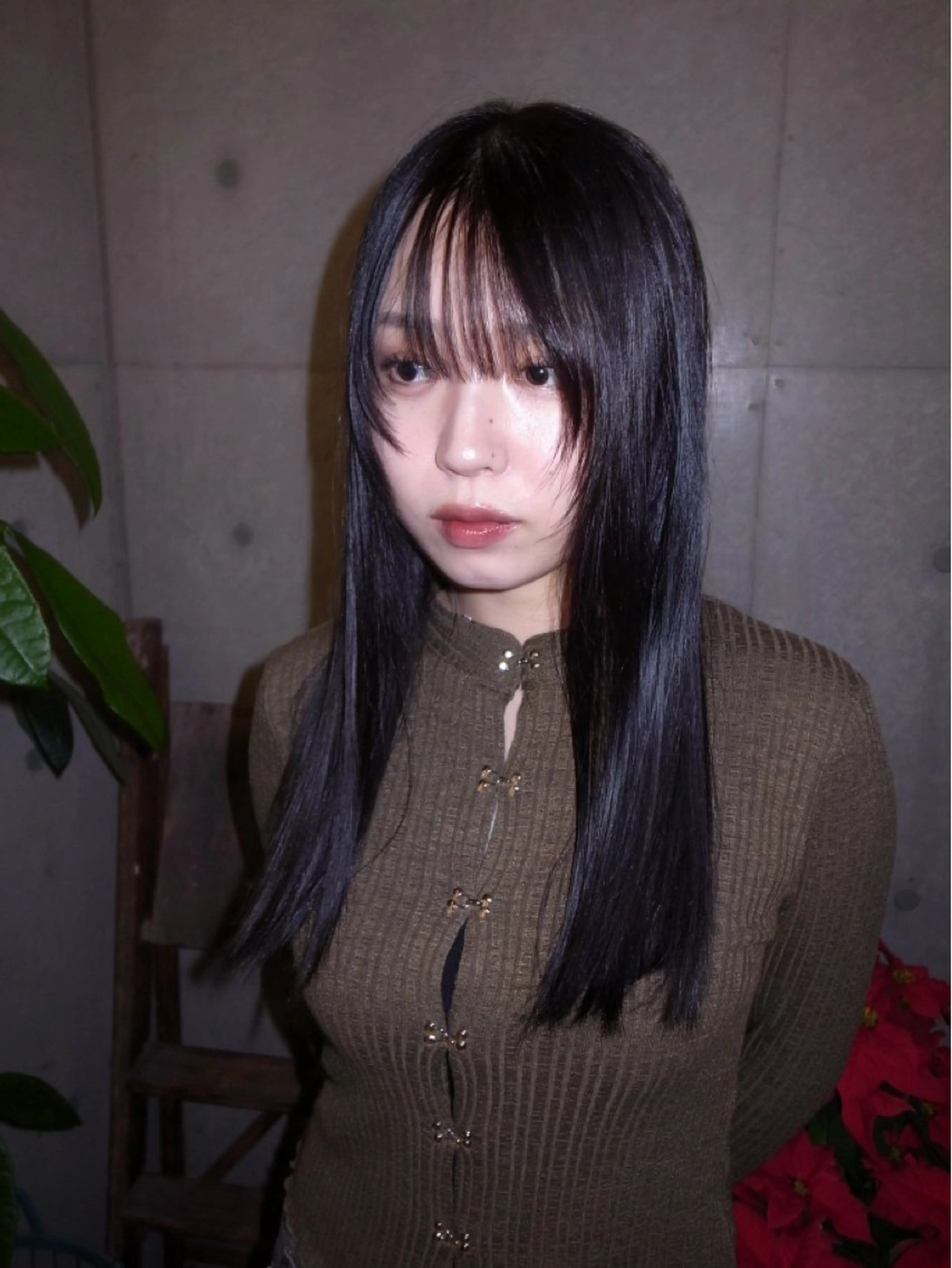 Straight permの写真