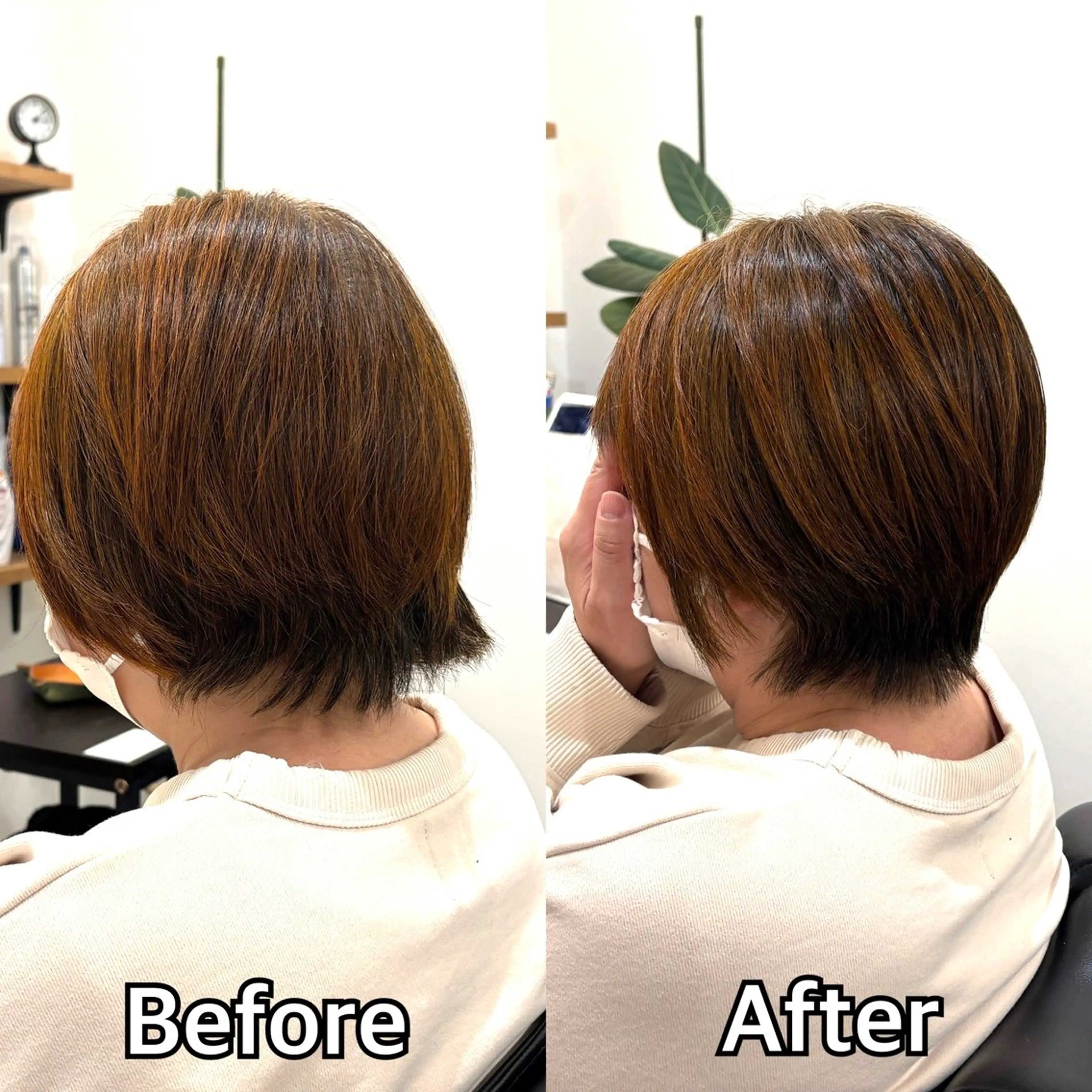 ショート 濱本 浩安のヘアスタイル