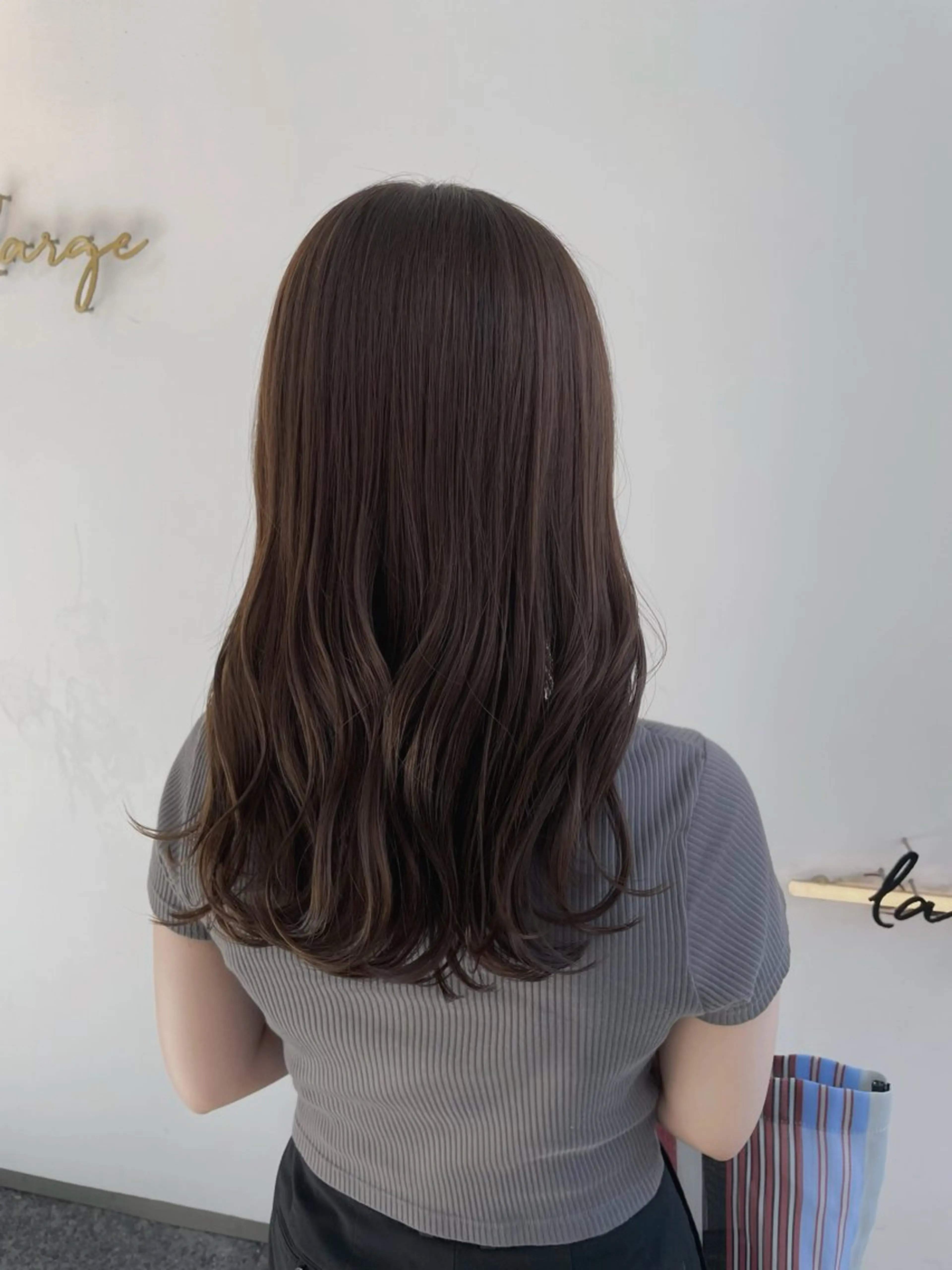 ミディアム カラー Large 都筑雅人のヘアスタイル