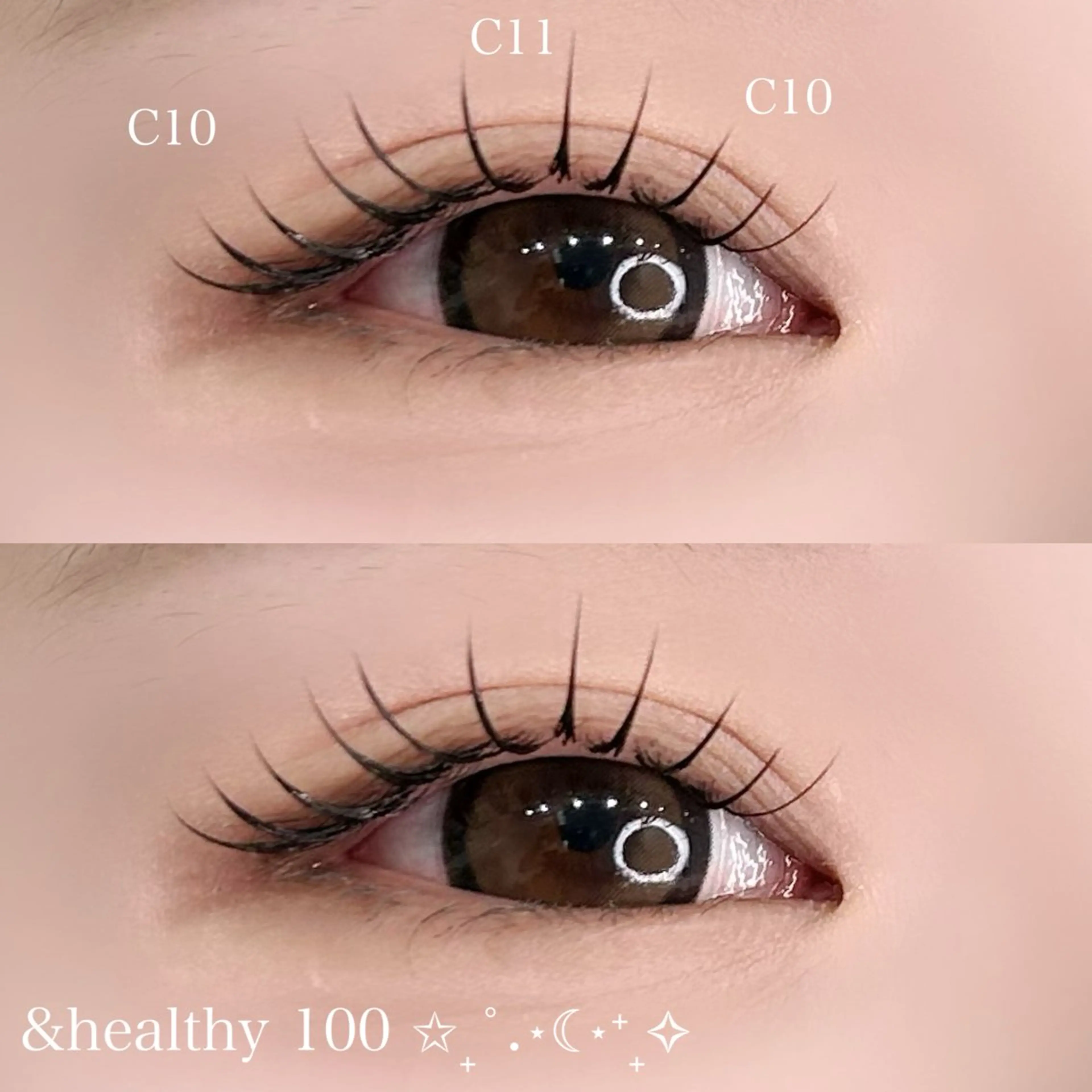 マツエク・マツパ マツパ mila ★彡hinaのマツエク・マツパデザイン