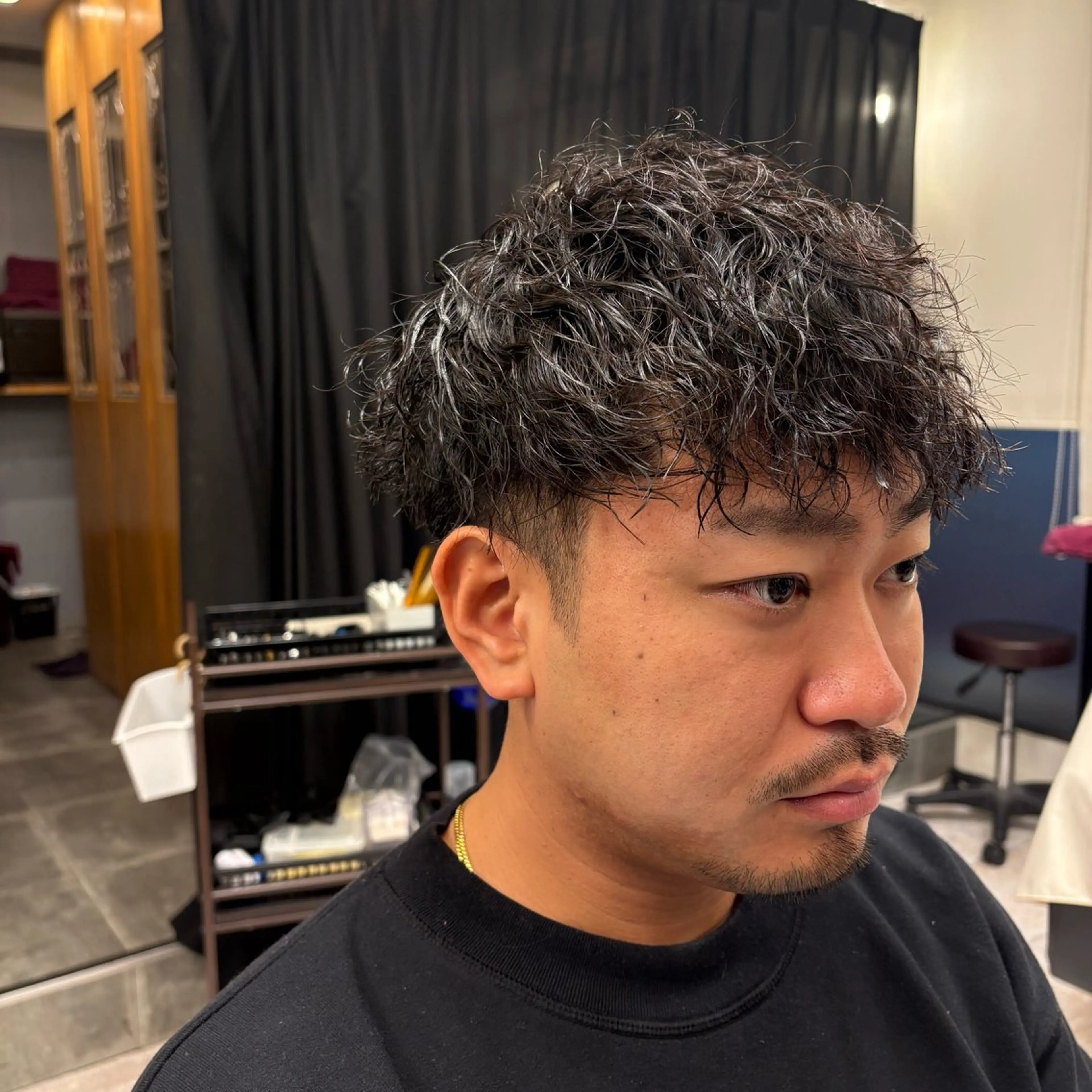 パーマ メンズ カット パーマ 田渕 涼/メンズヘア特化のヘアスタイル